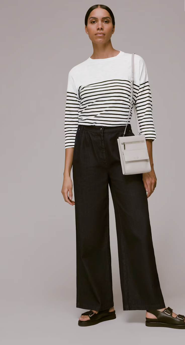 New With Tags Whistes Breton Striped Top S image 1