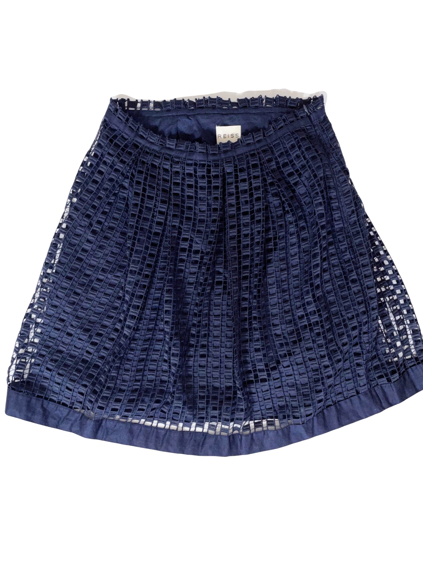 Reiss Navy Skirt UK 10 image 0