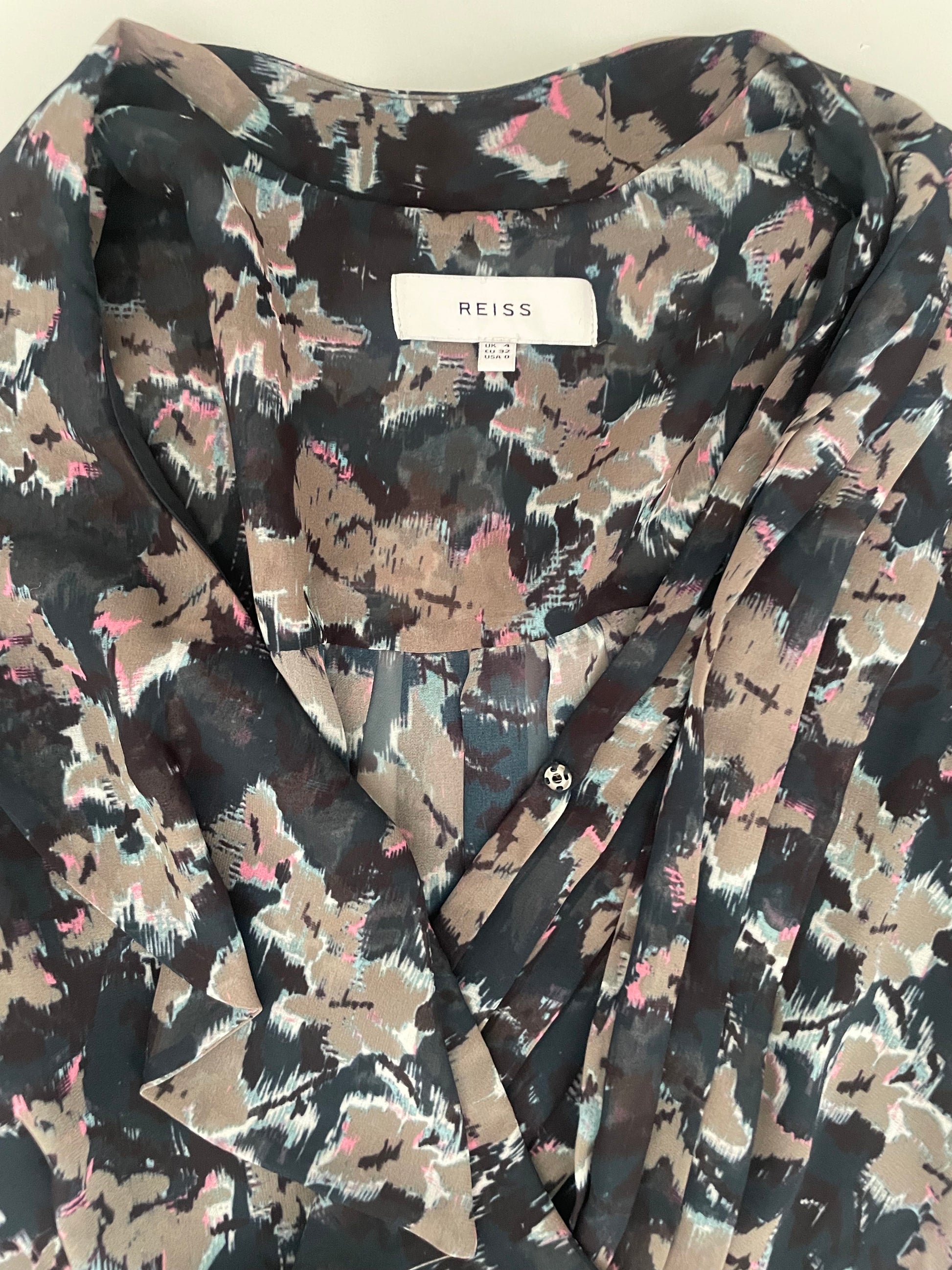 Reiss Floral Dress UK 4 image 3