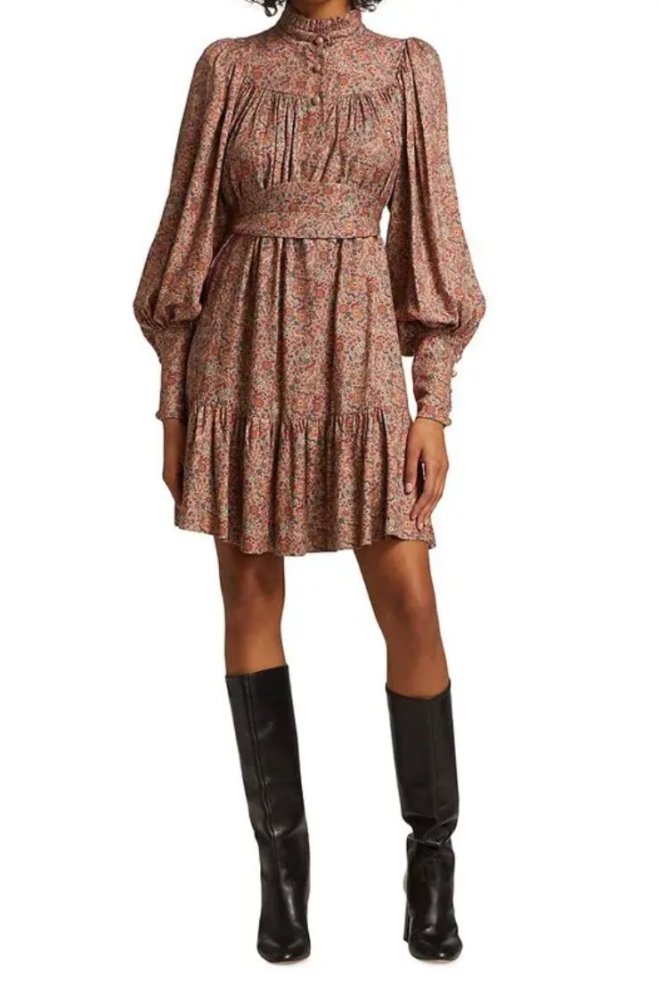 Anna Mason Kasia Belted Dress UK 8 image 2