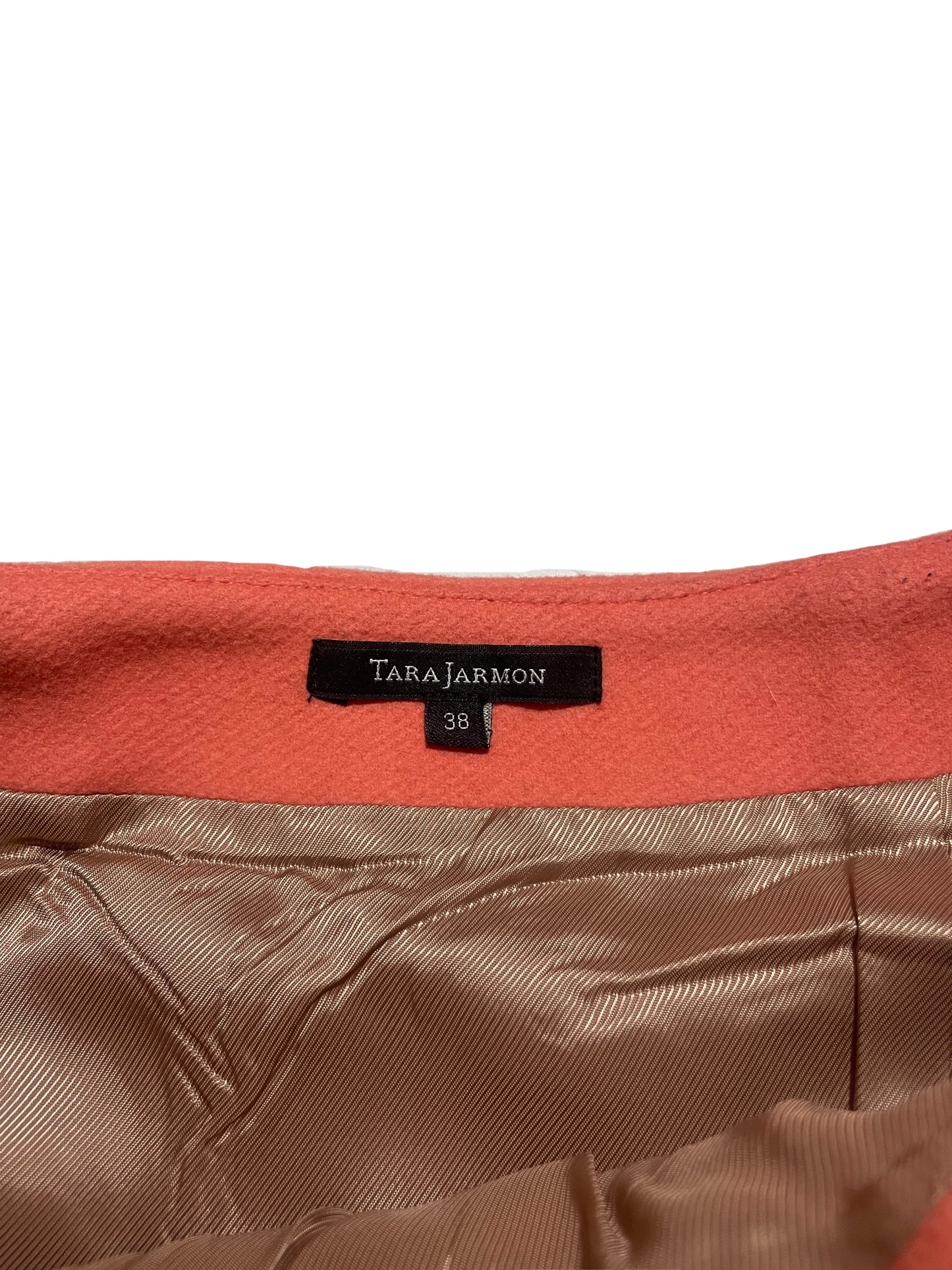 Tara Jarmon Coral Wool Skirt UK 10 image 2