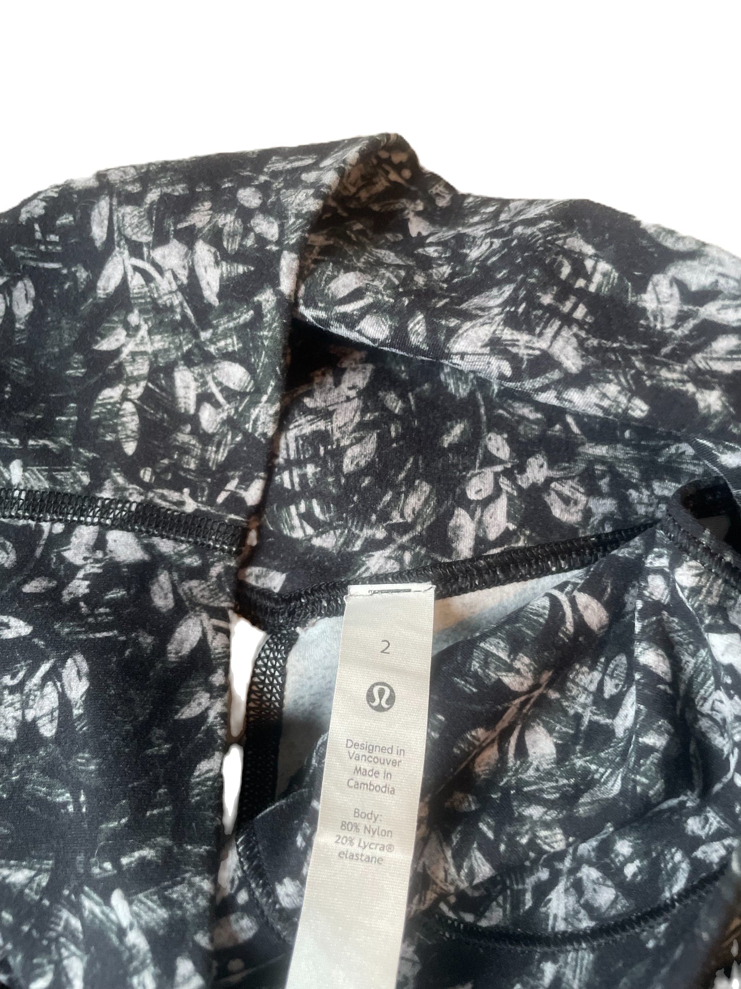 Lululemon Printed Leggings UK 6 image 3