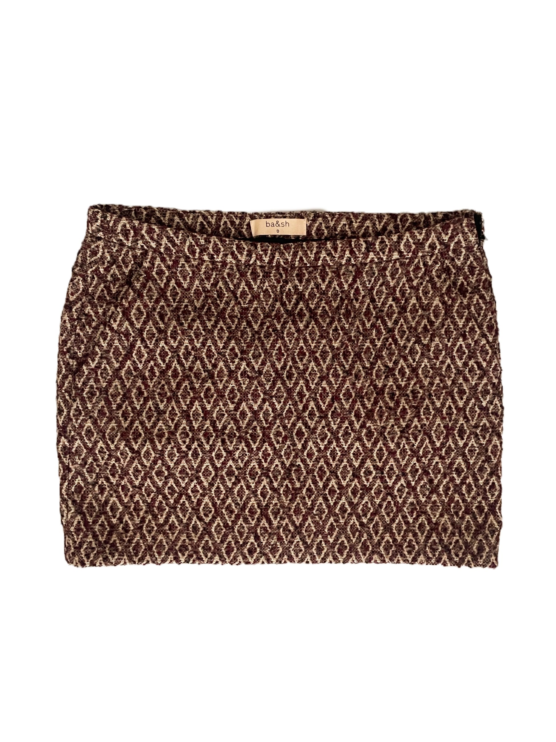 Ba&sh Jacquard Skirt UK 6 image 0