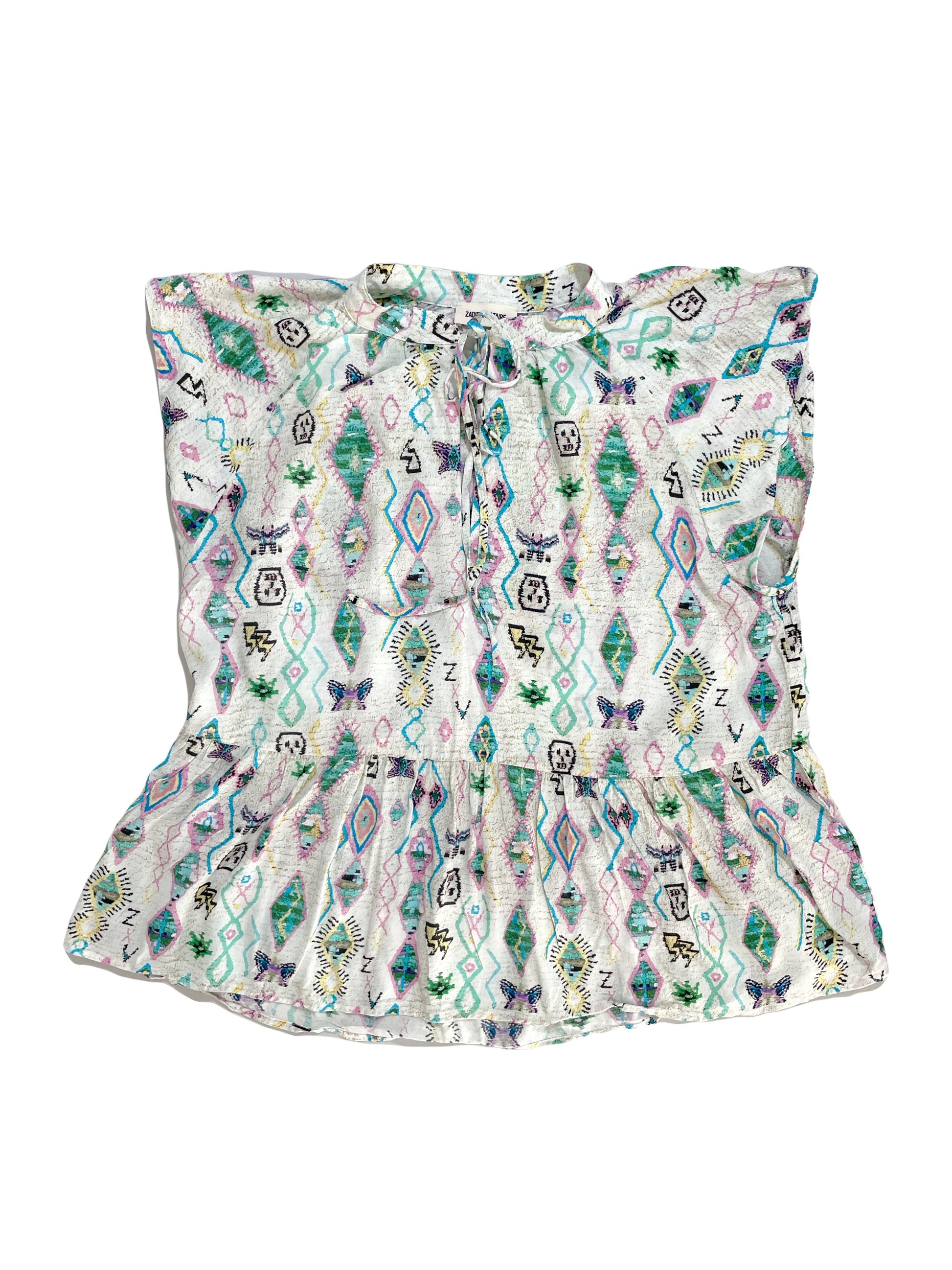 Zadig & Voltaire Printed Blouse M image 1