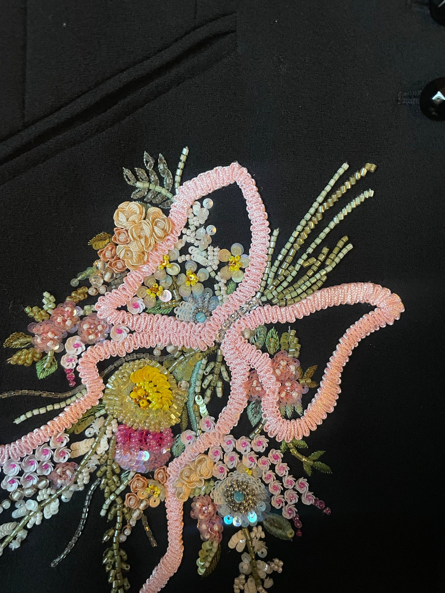 Escada Embroidered Blazer UK 10 image 2