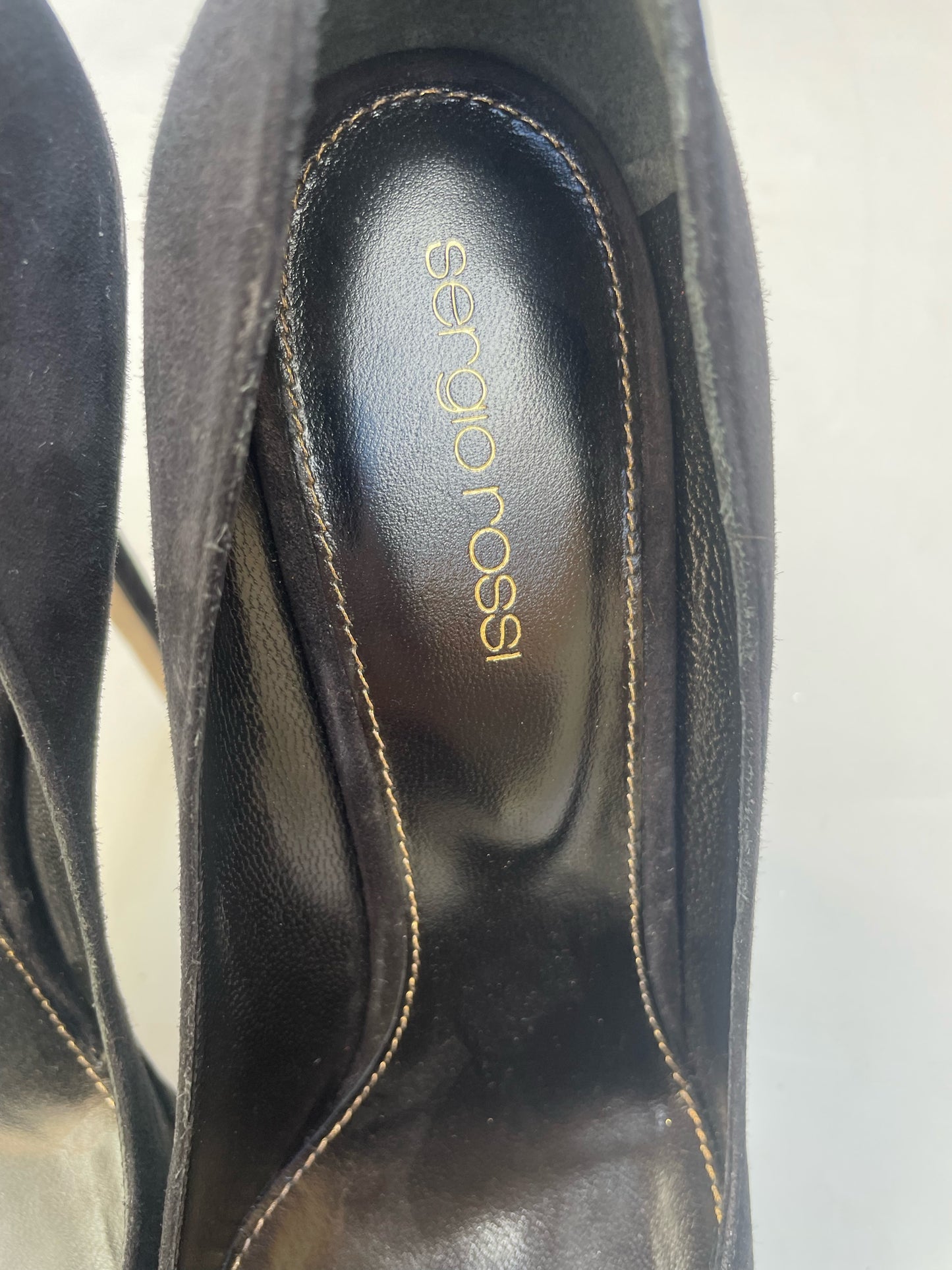 Sergio Rossi Suede Pumps UK 6 image 6
