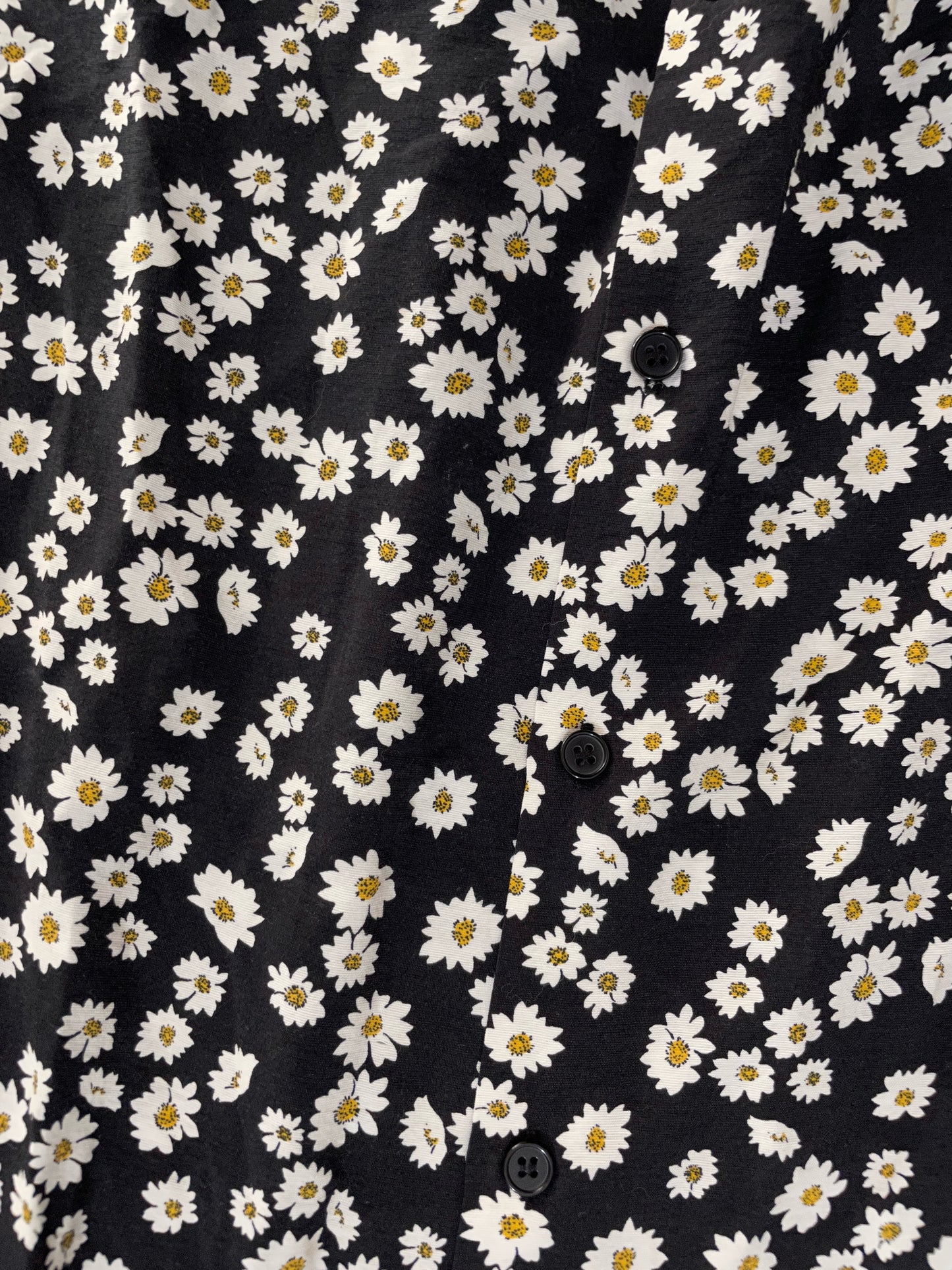 Mango Daisy Print Shirt Dress S image 4