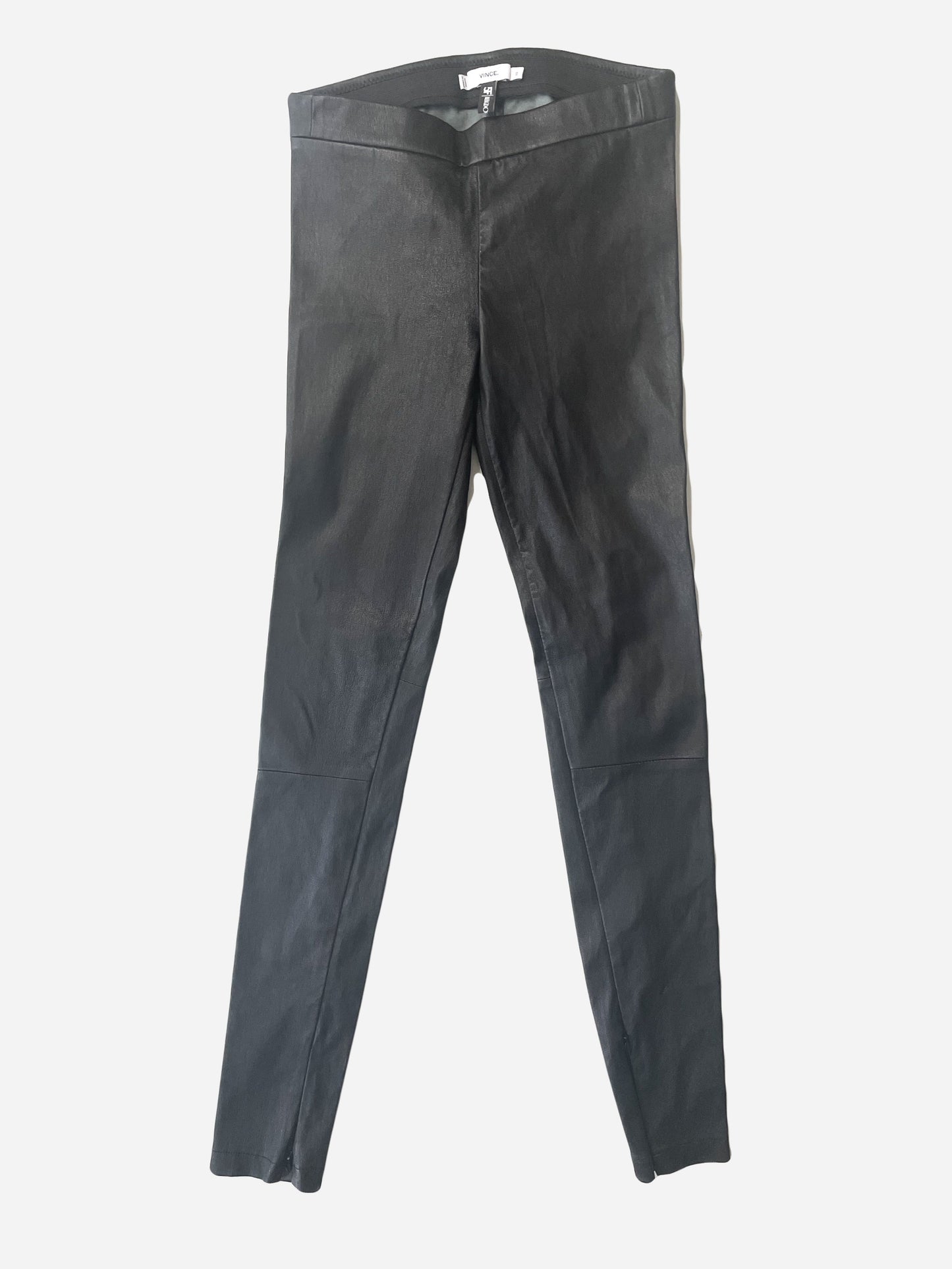 Vince Leather Leggings XS image 0