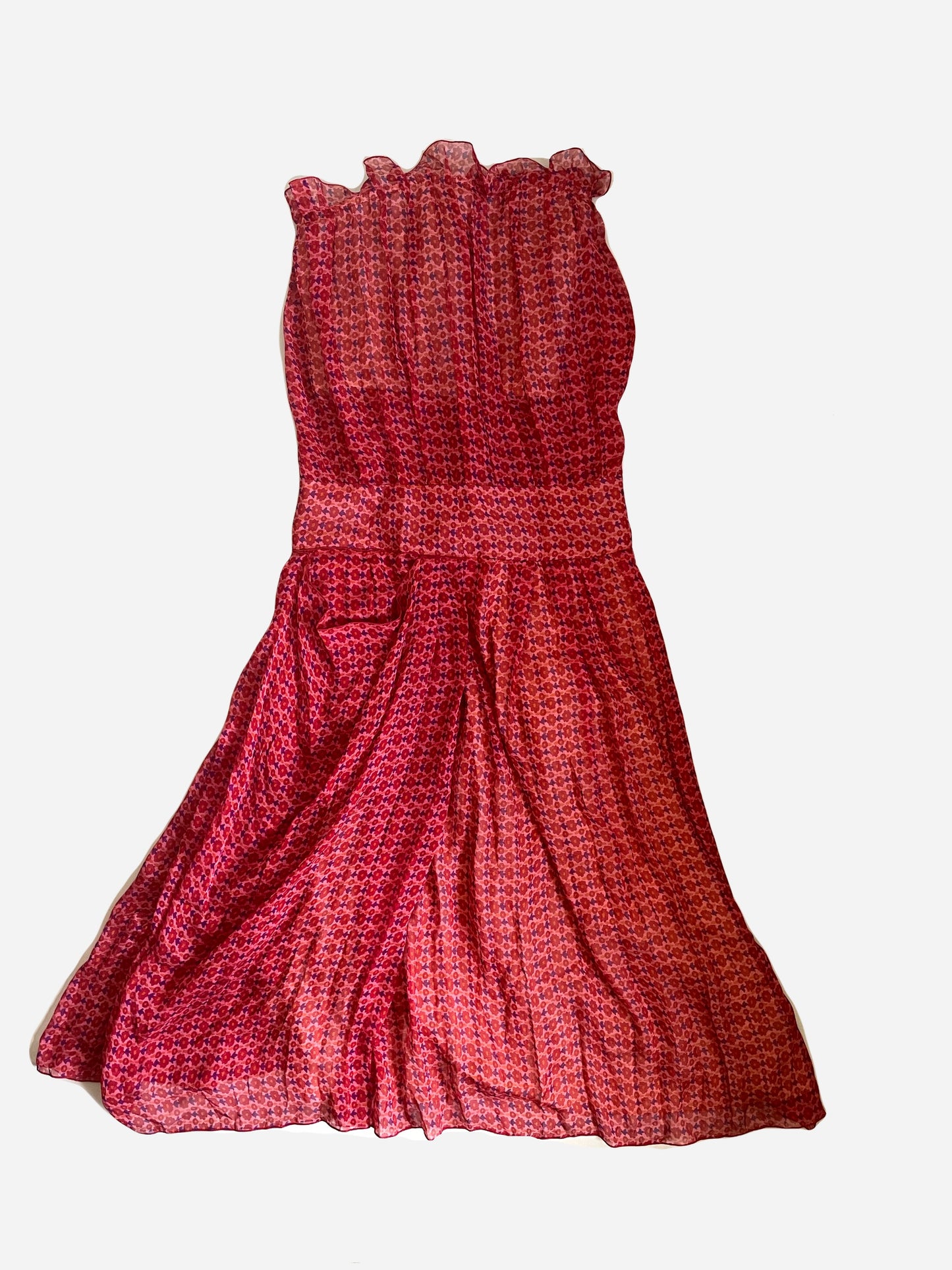 Marc Jacobs Floraal Silk Dress UK 12 image 1