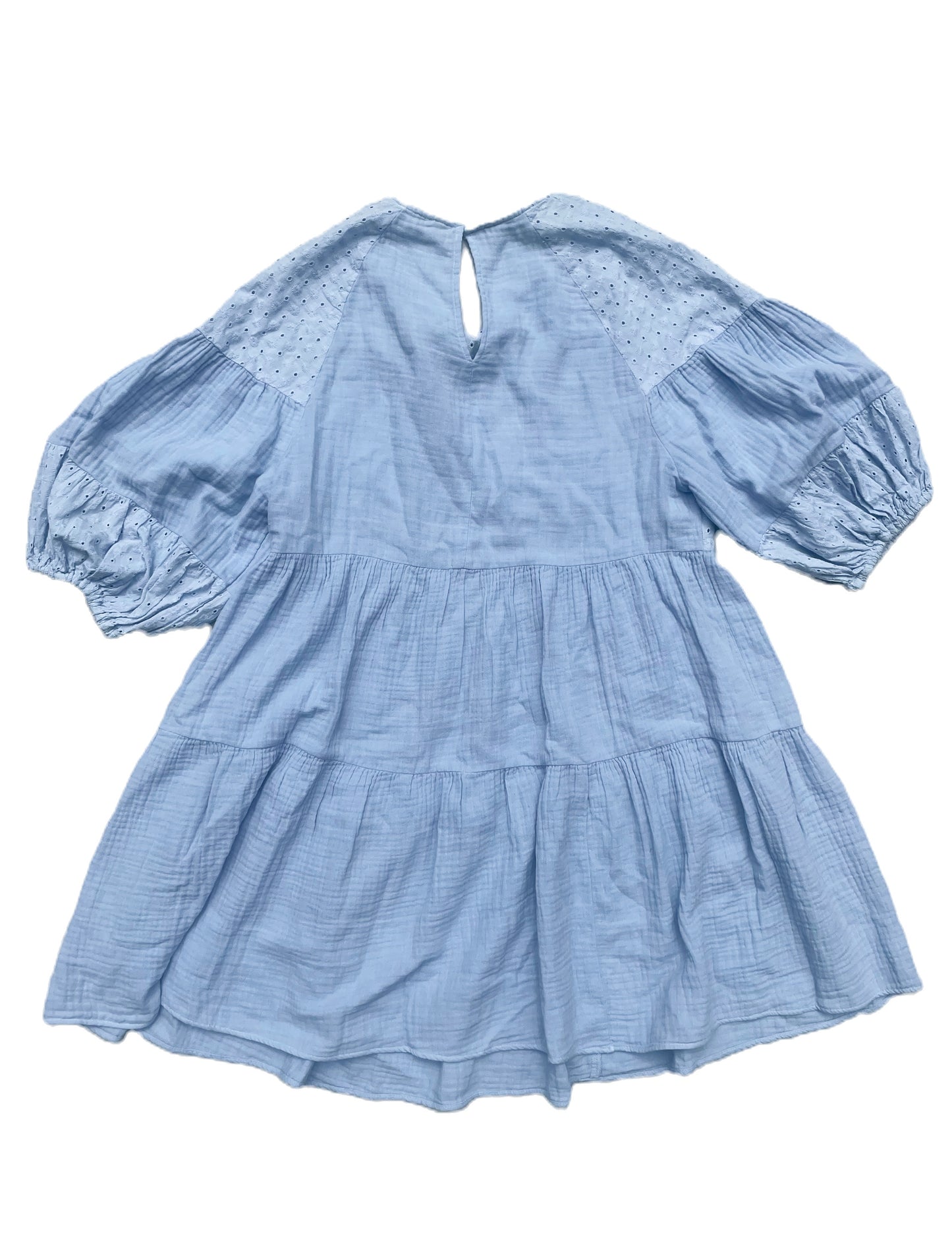 Zara Blue Poplin Dress S image 2