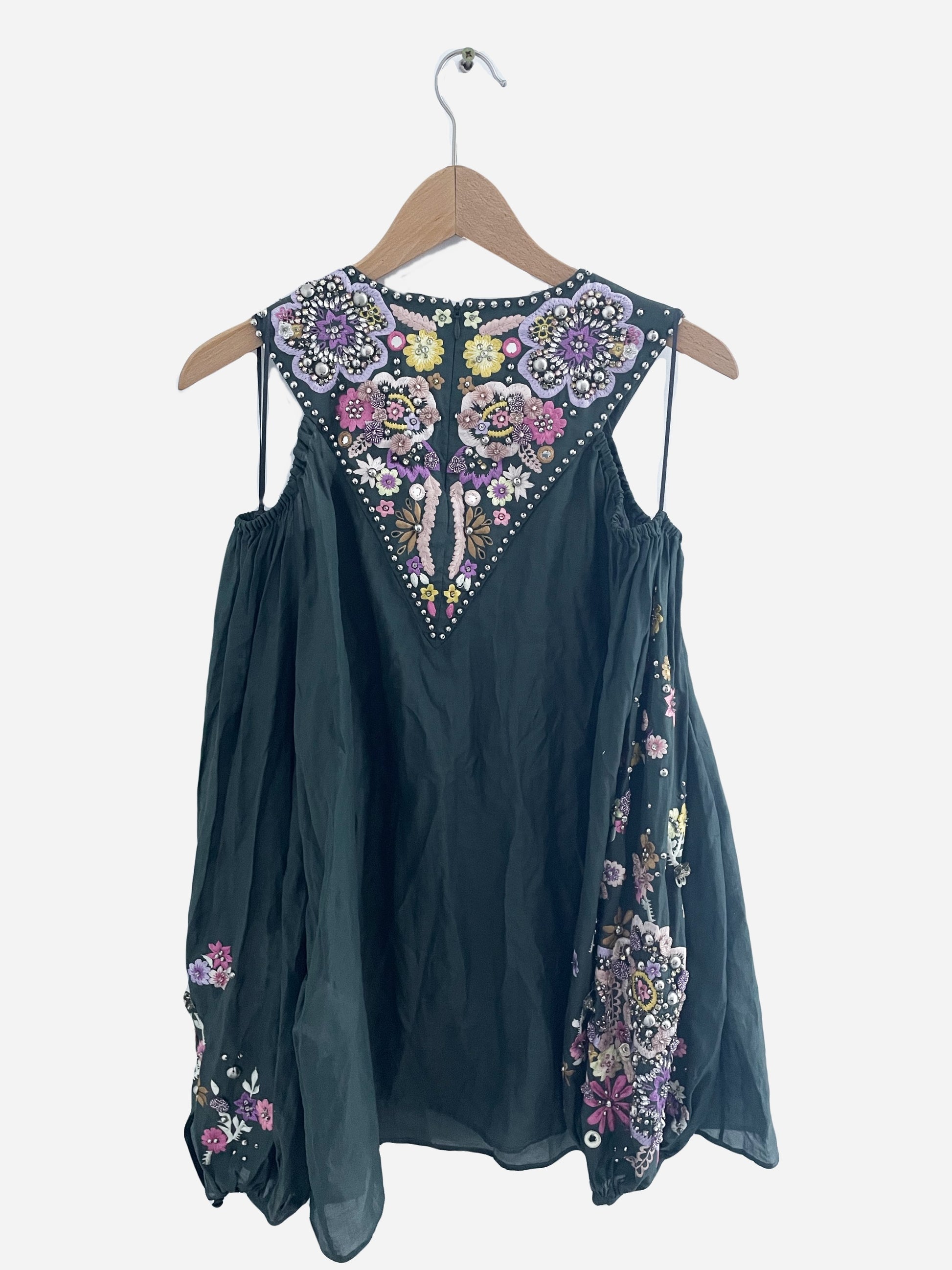 Emilio Pucci Cold-Shoulder Top UK 12 image 1