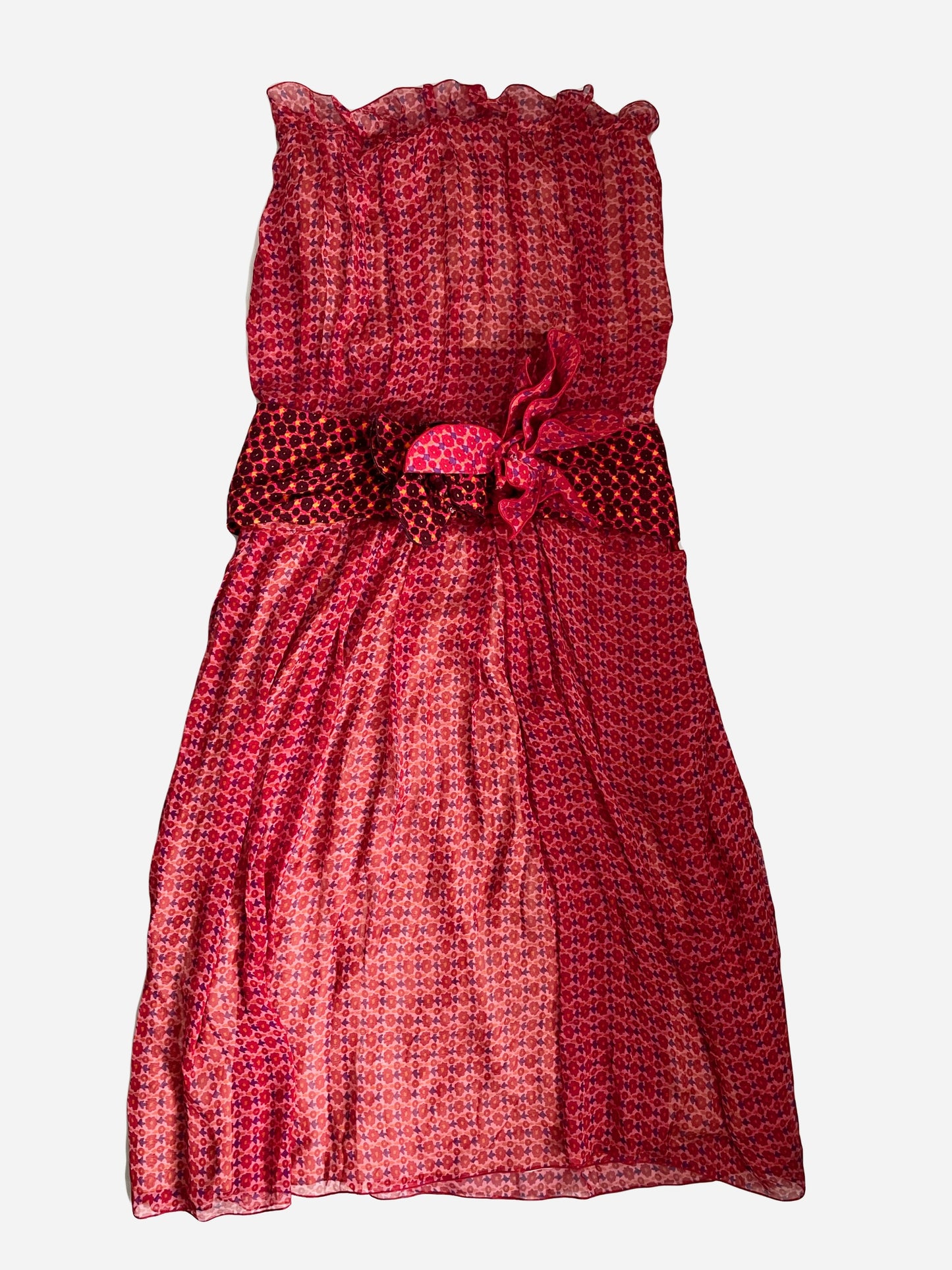 Marc Jacobs Floraal Silk Dress UK 12 image 0