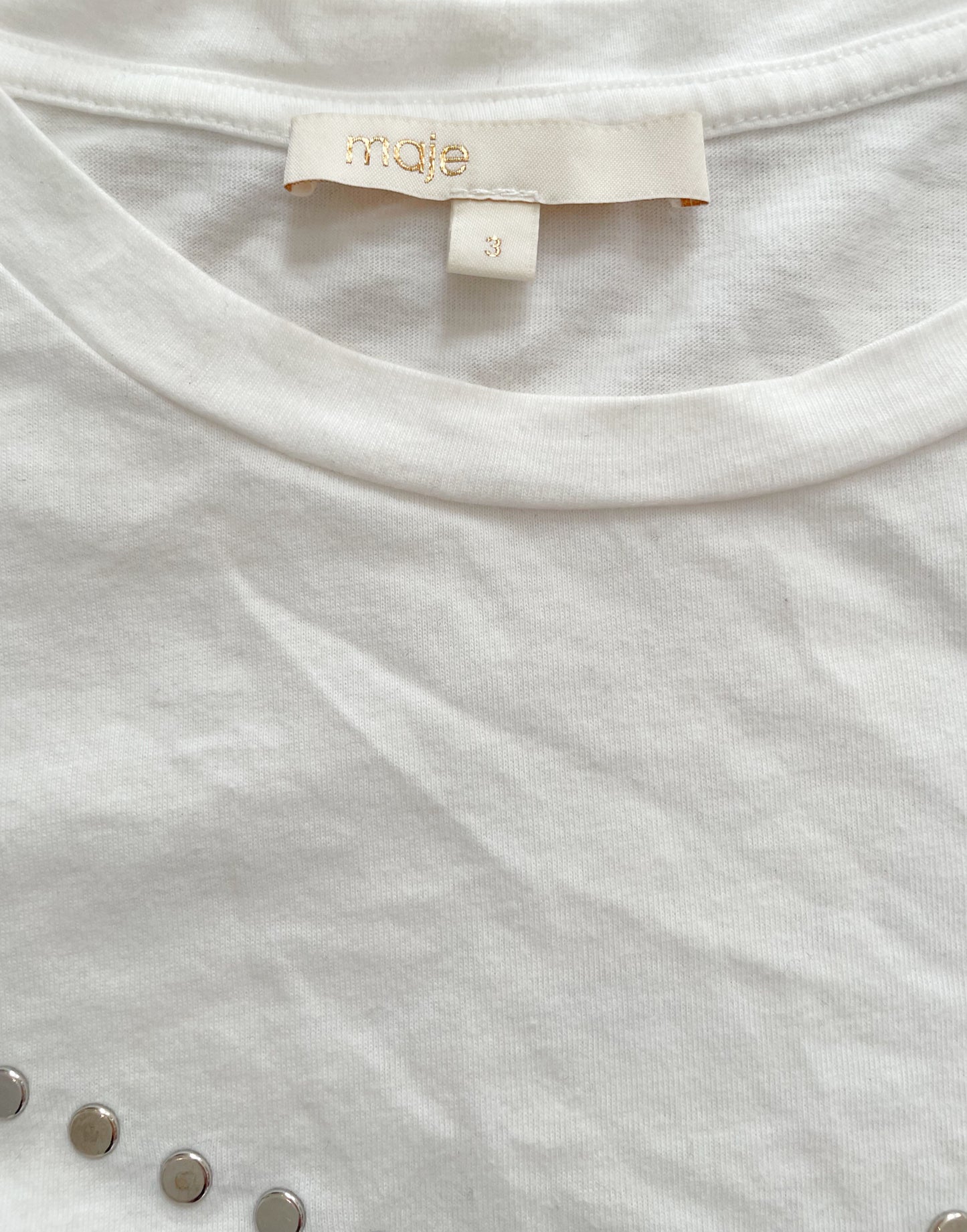 Maje Studded T-shirt M/L image 2