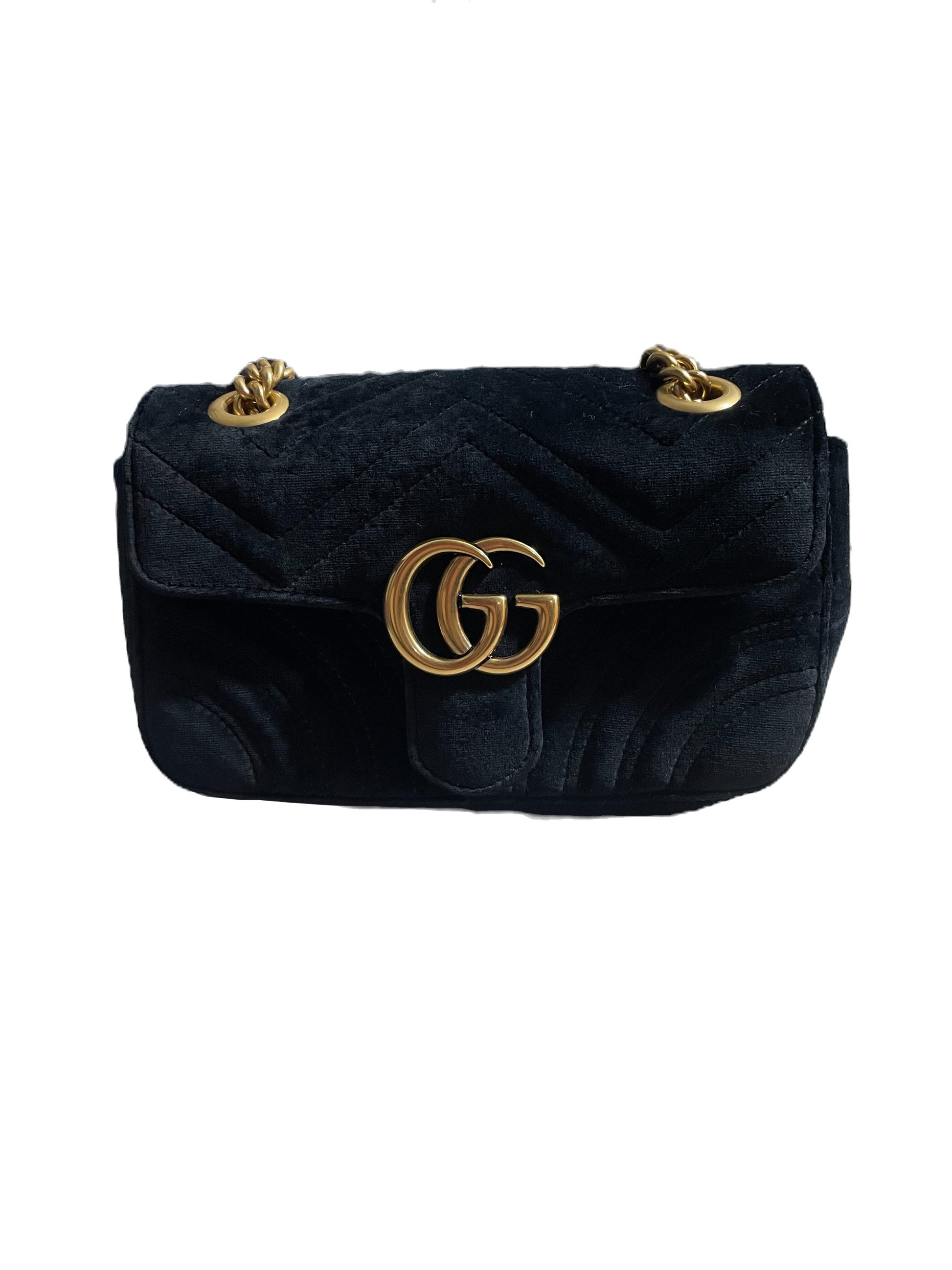 Gucci GG Marmont Velvet Bag image 1