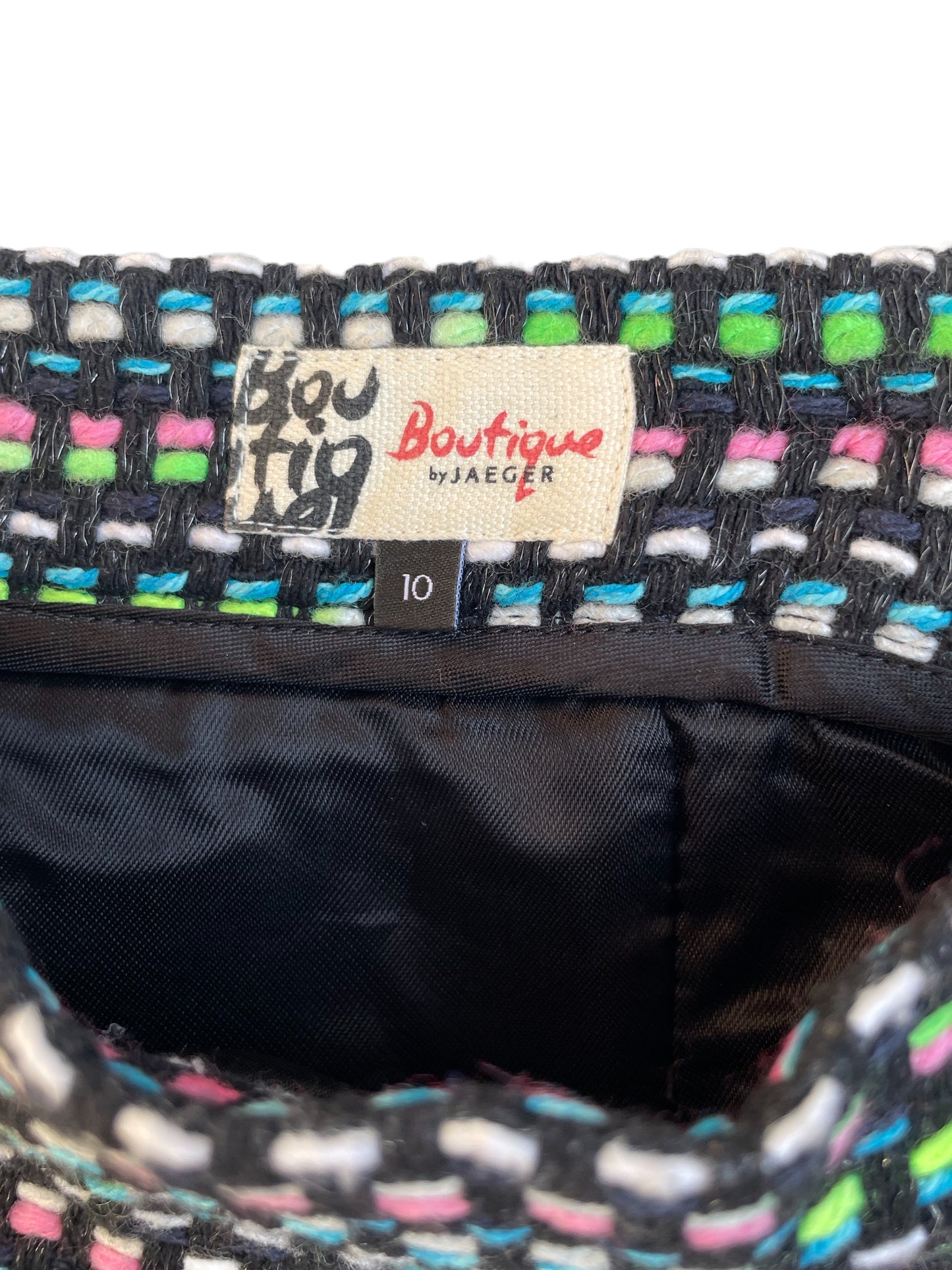 Boutique by Jaeger Jacquard Skirt UK 10 image 2
