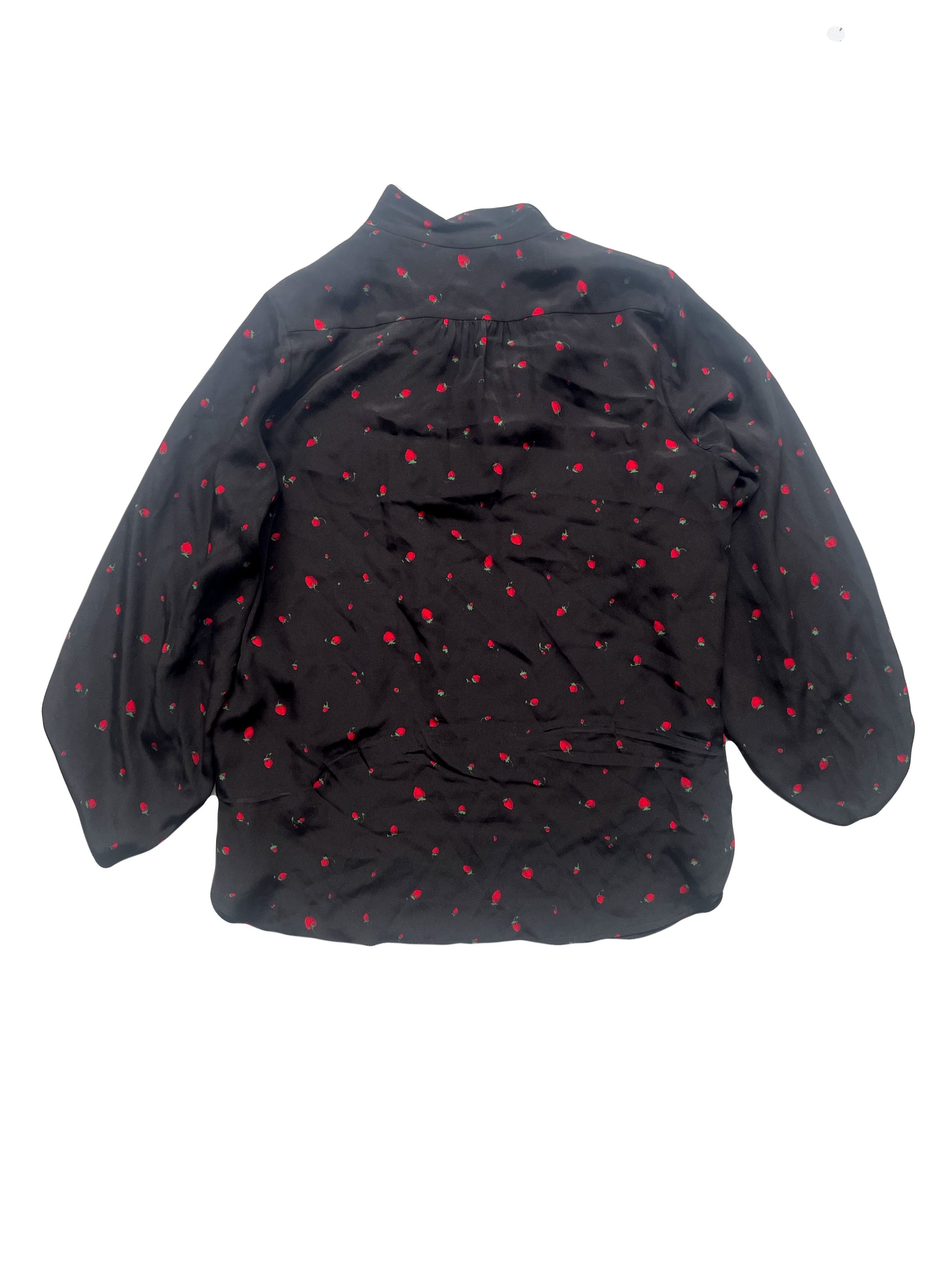 Chinti &  Parker Strawberry Silk Blouse UK 14 image 2