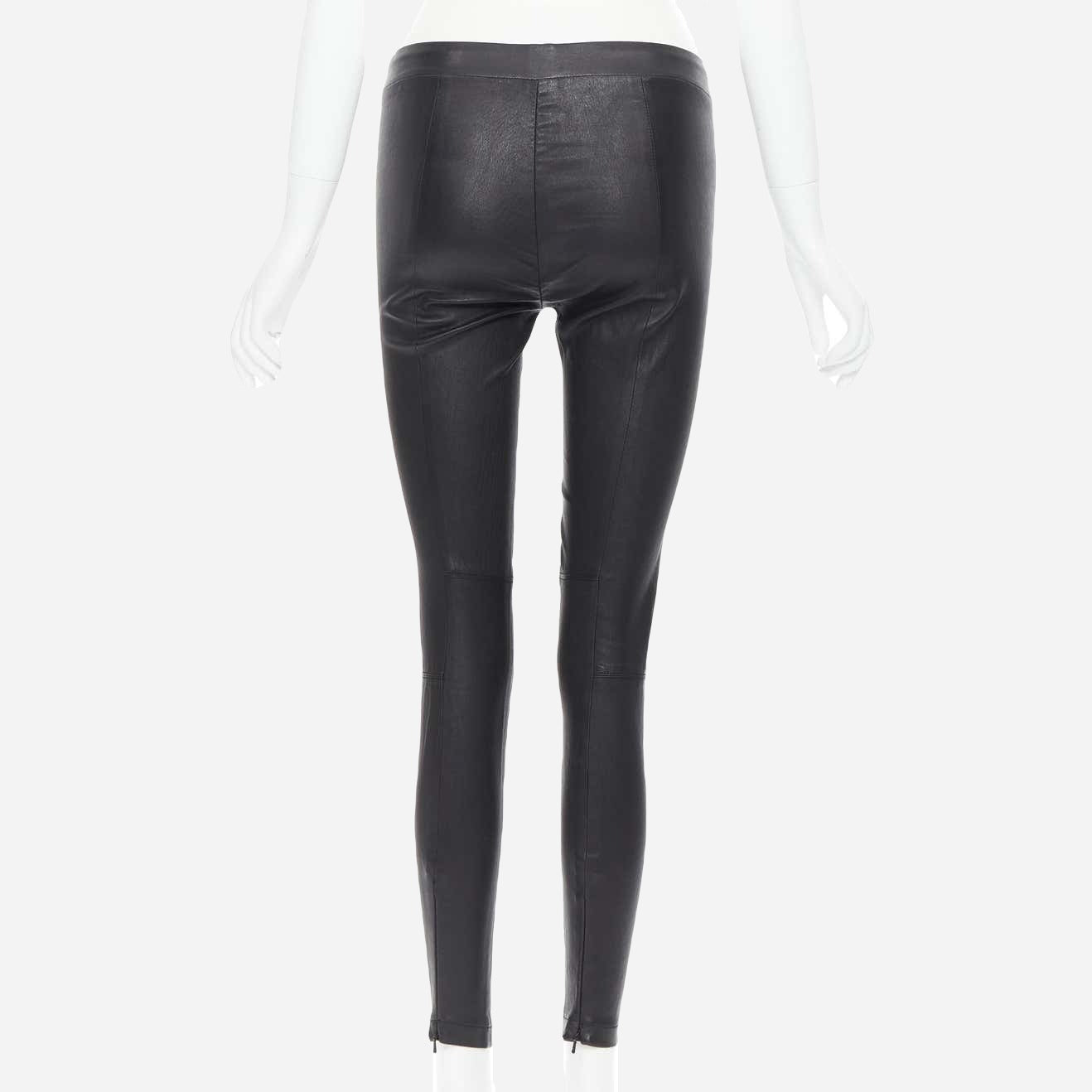 Vince Leather Leggings XS image 4
