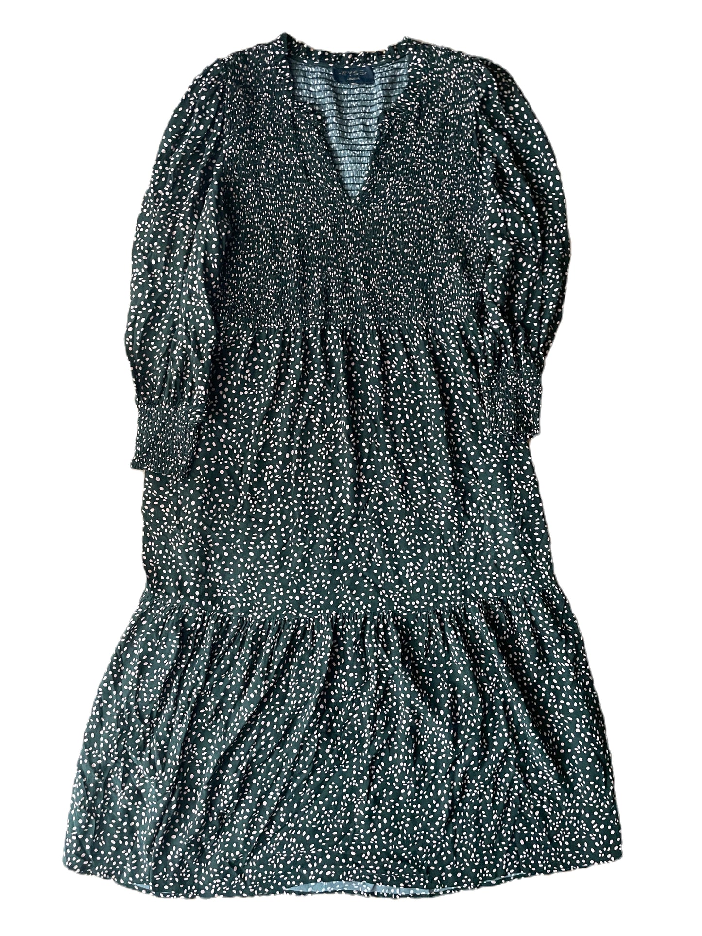 Wyse Polka Dot Midi Dress L image 0