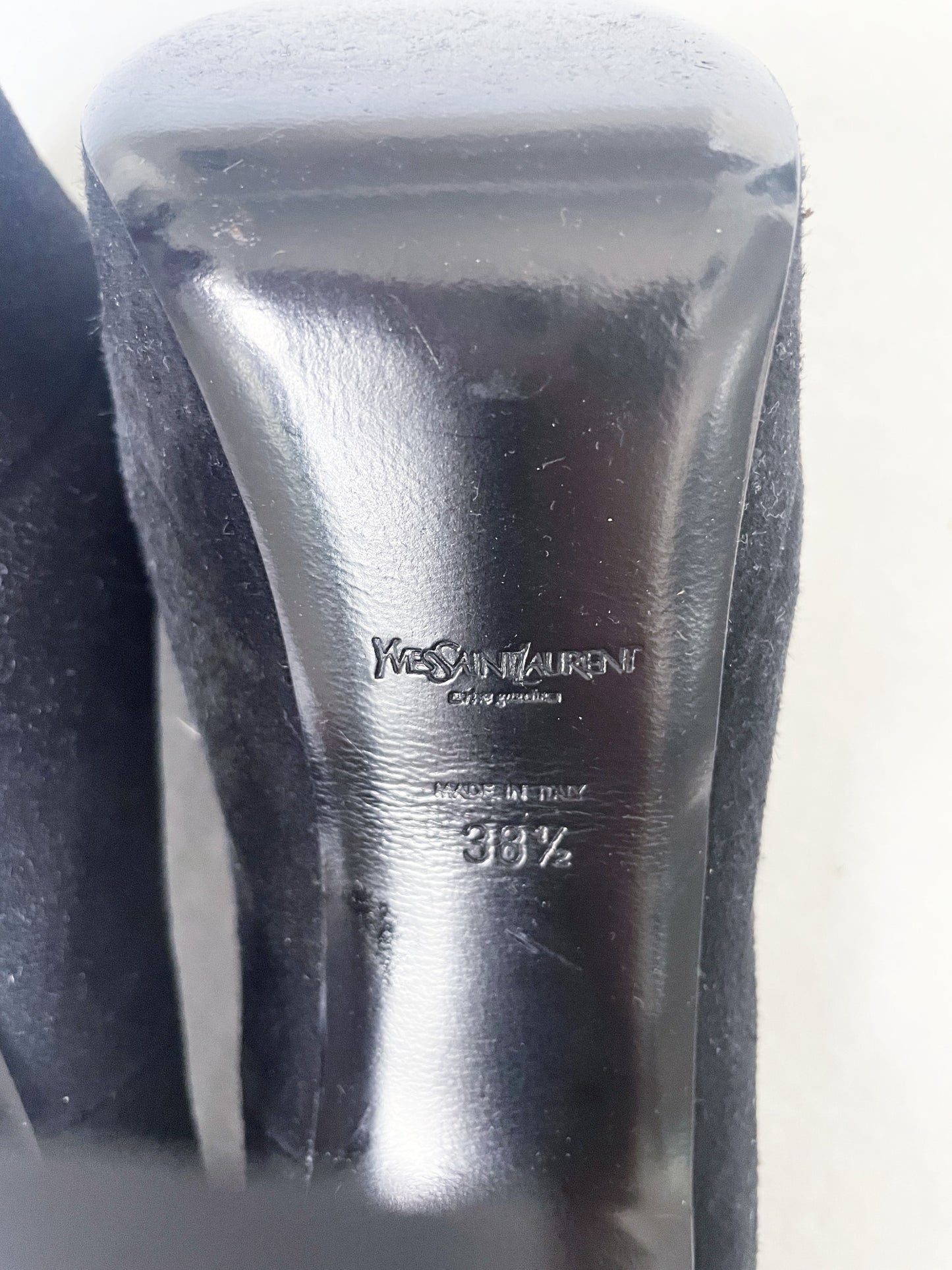 Yves Saint Laurent Suede Heels UK 5.5 image 5