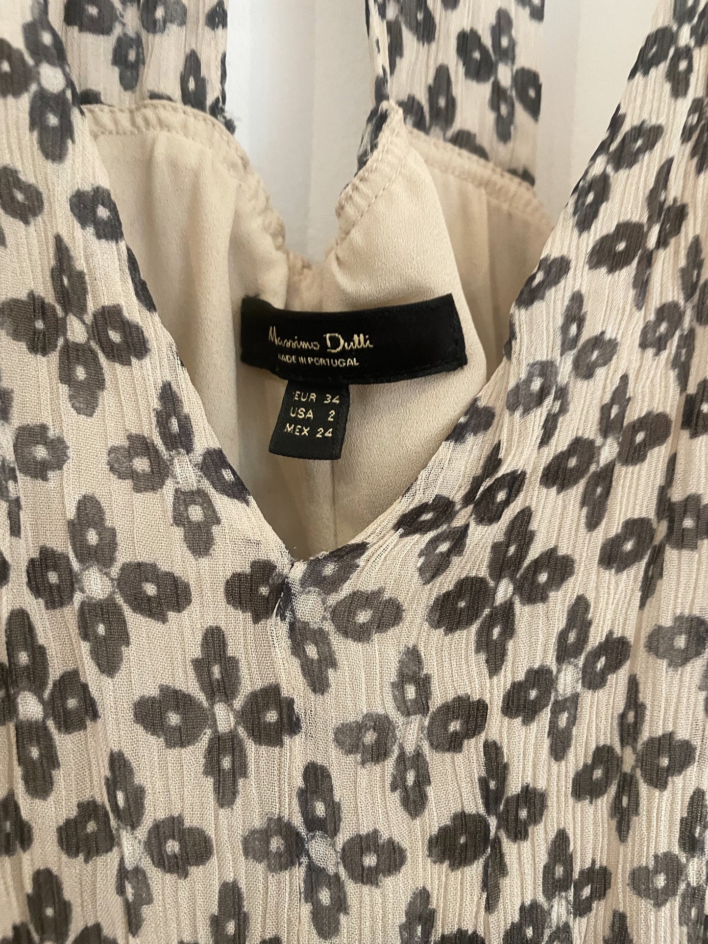Massimo Dutti Floral Print Dress UK 6 image 4