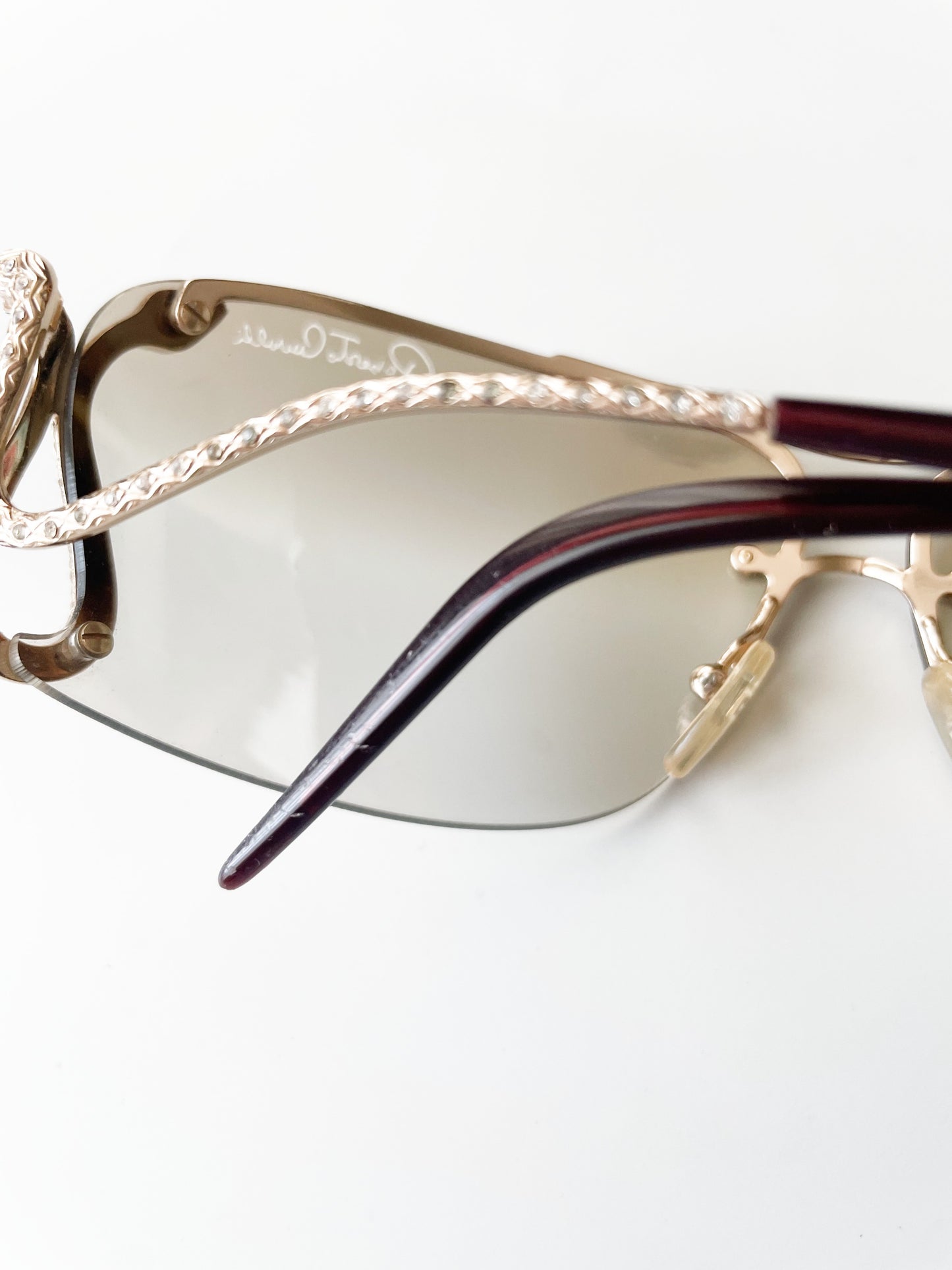 Roberto Cavalli Gold Sunglasses image 4