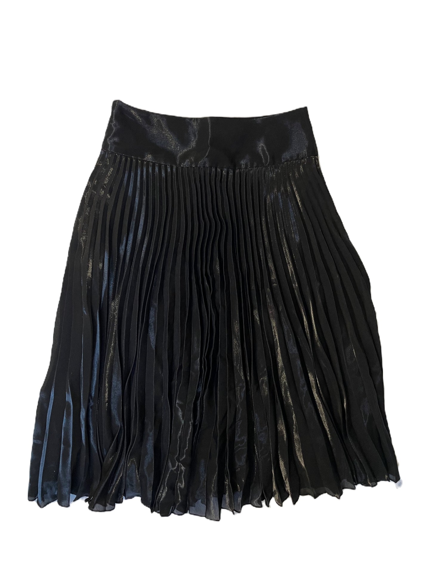 Karen Millen Black Pleat Skirt UK 8 image 0