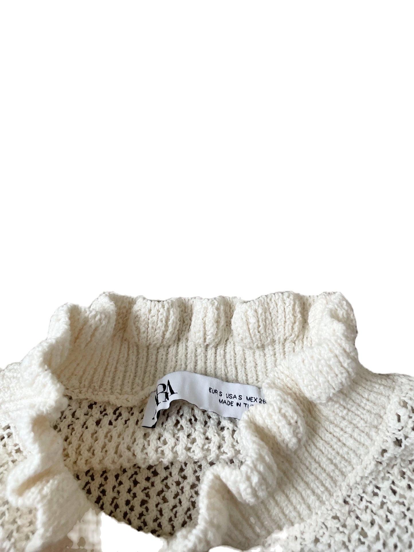 Zara Cream Knit S image 2