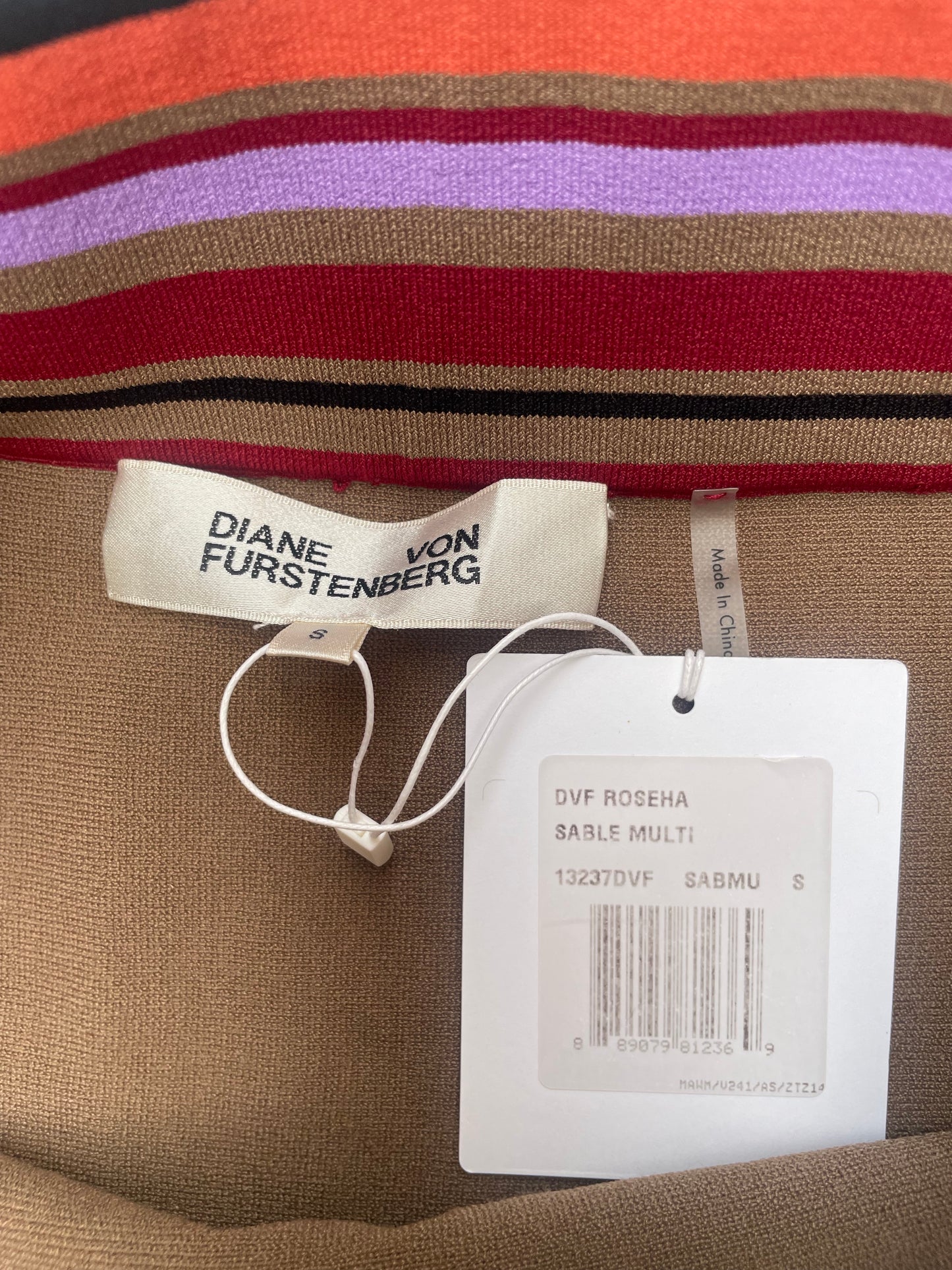 New With Tags Diane Von Furstenberg Sable Flare Skirt S image 4