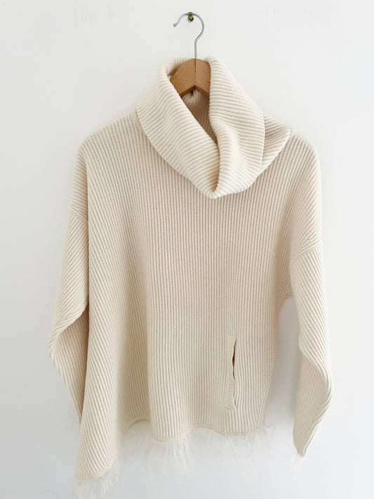 Escada Cream Knit Jumper UK 8 image 0
