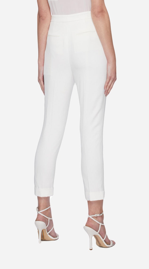 Alexander Mcqueen Cropped Tailored Trouser UK 12 image 1