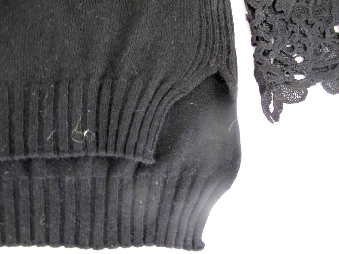 Ermanno Scervino Alpaca Lace Jumper UK 12 image 3