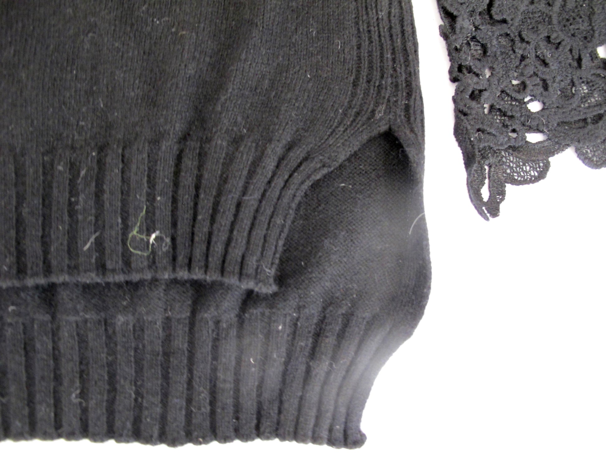 Ermanno Scervino Alpaca Lace Jumper UK 12 image 3