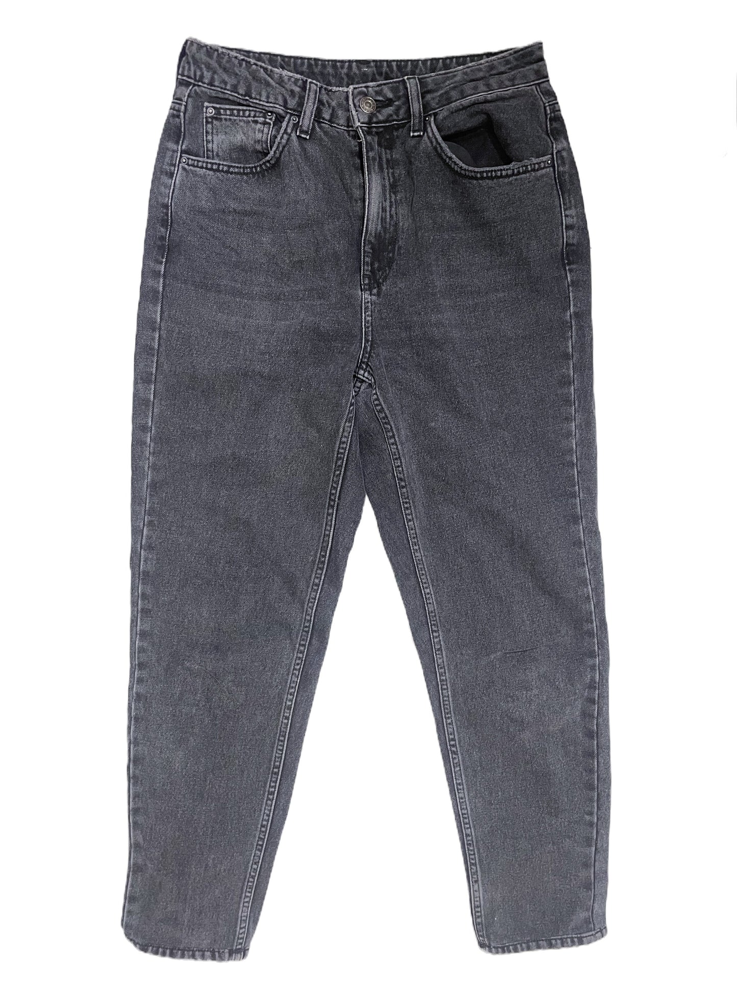 Topshop Grey Mum Jeans 28" image 0