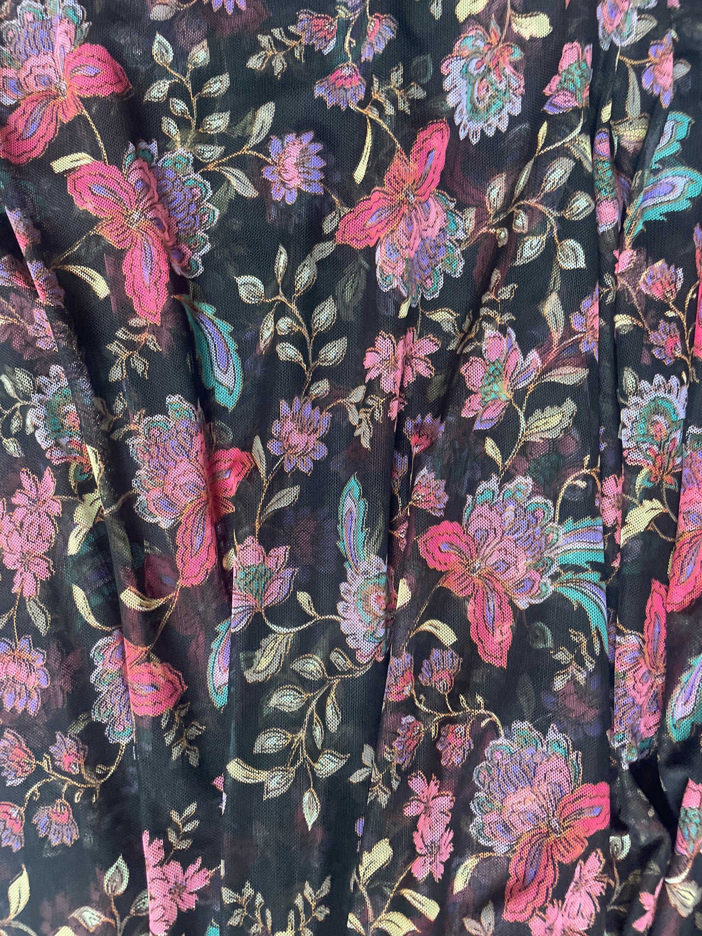 Misa Floral Mesh Skirt S image 2
