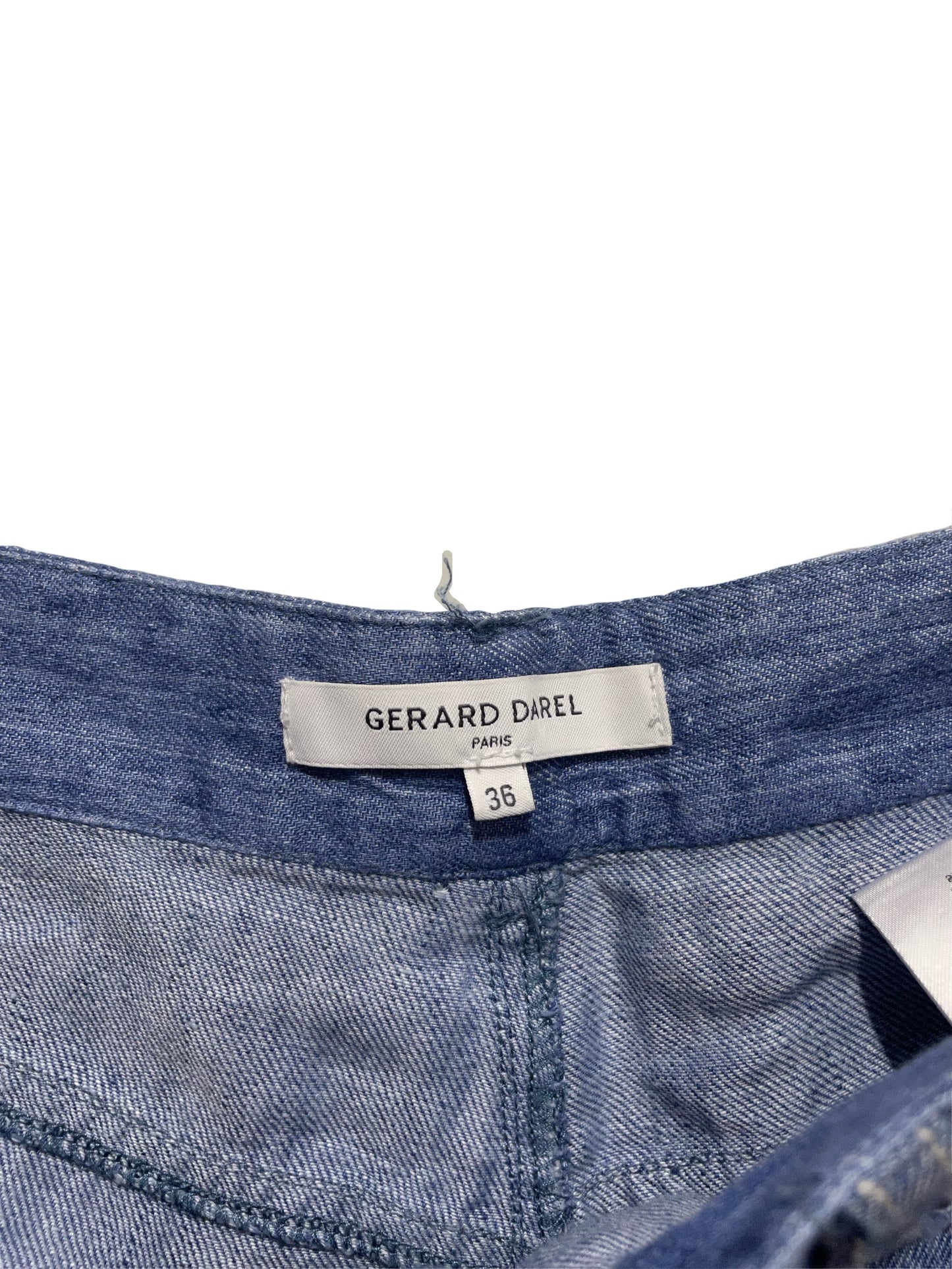 Gerard Darel Wide Leg Linen Trousers UK 8 image 2