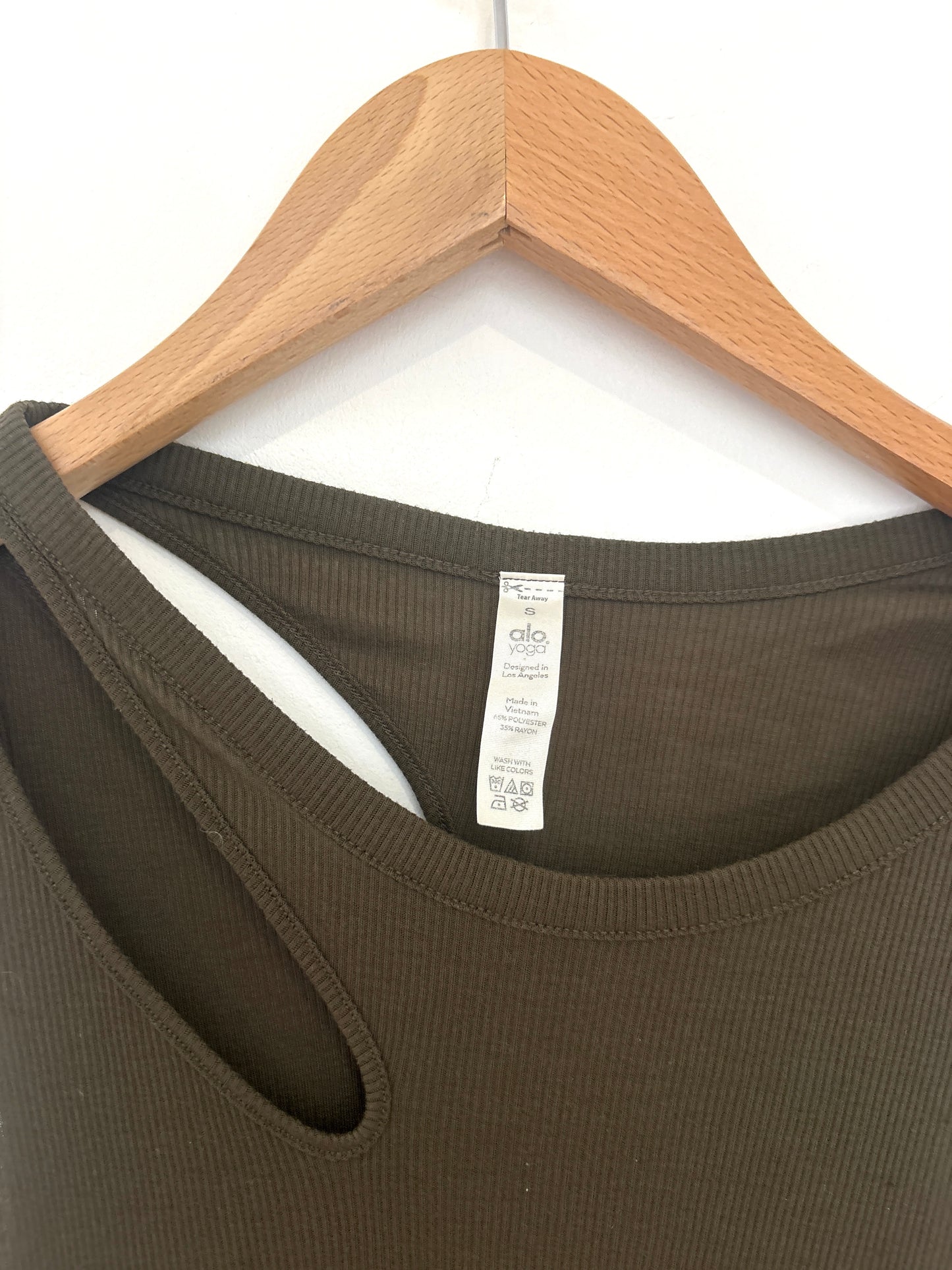 Alo Yoga Khaki Tank S