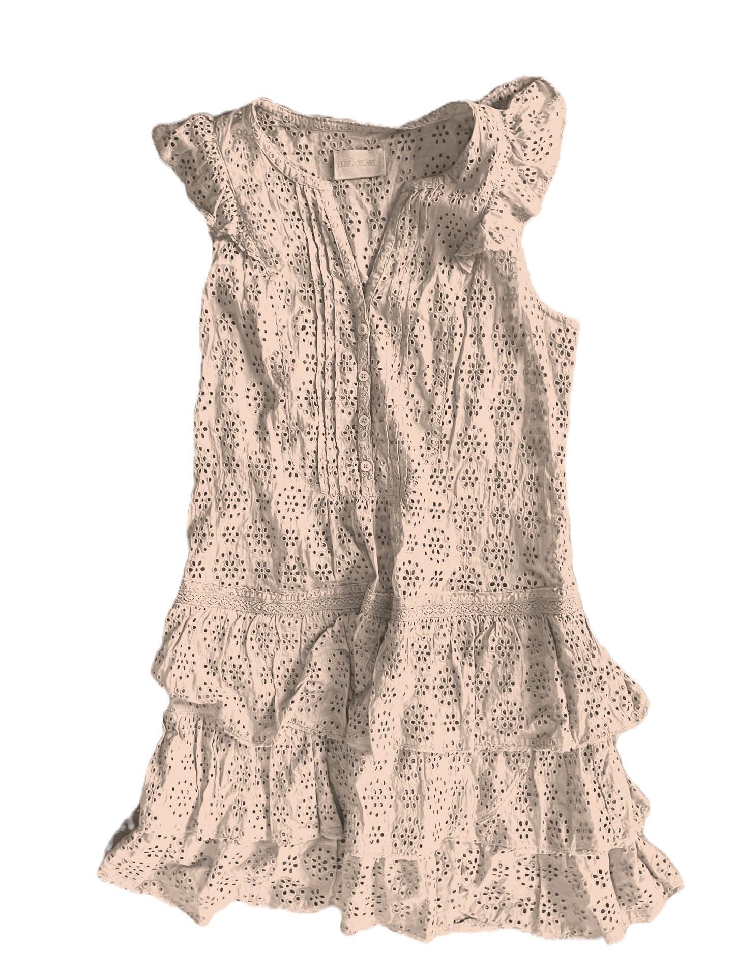 Zadig & Voltaire Eyelet Ruffle Dress L image 0