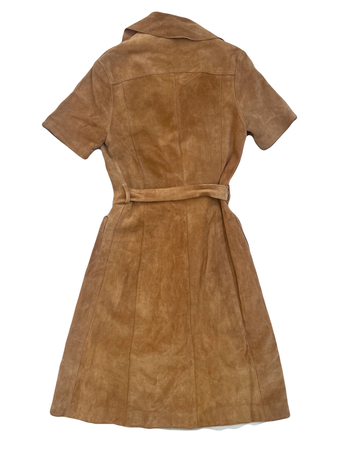 Vintage Suede Coat Dress XS/S image 1