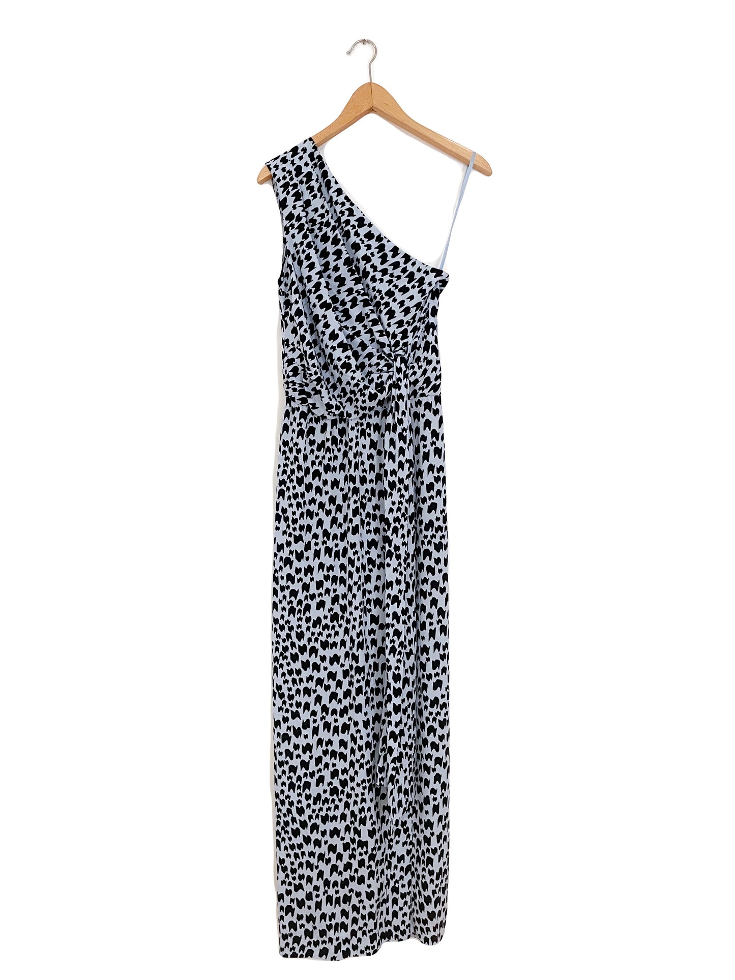 Diane Von Furstenberg One Shoulder Dress UK 8 image 0