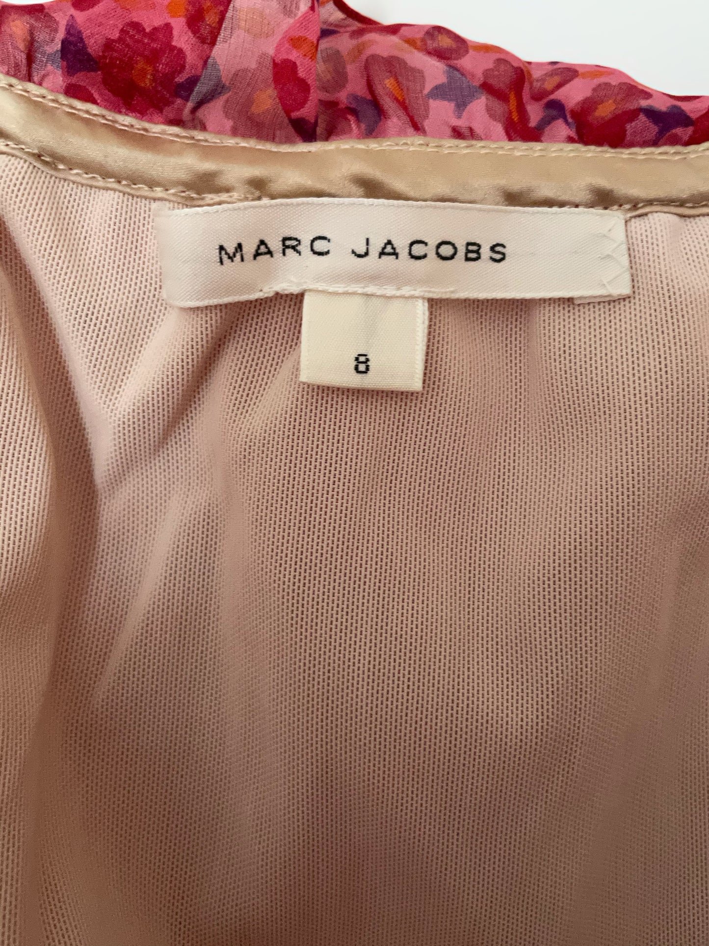 Marc Jacobs Floraal Silk Dress UK 12 image 3