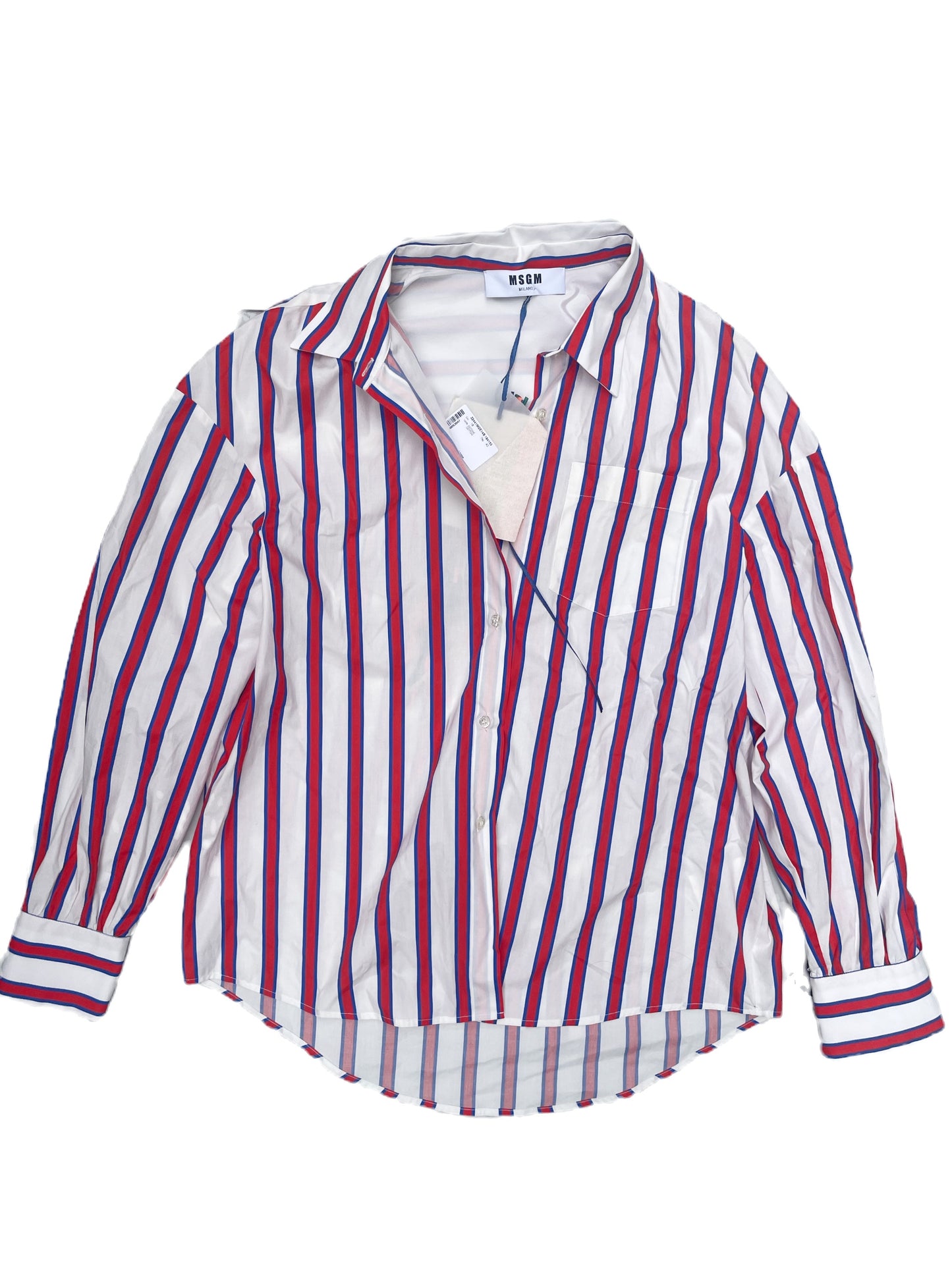 New with Tags MSGM Striped Shirt UK 8 image 0
