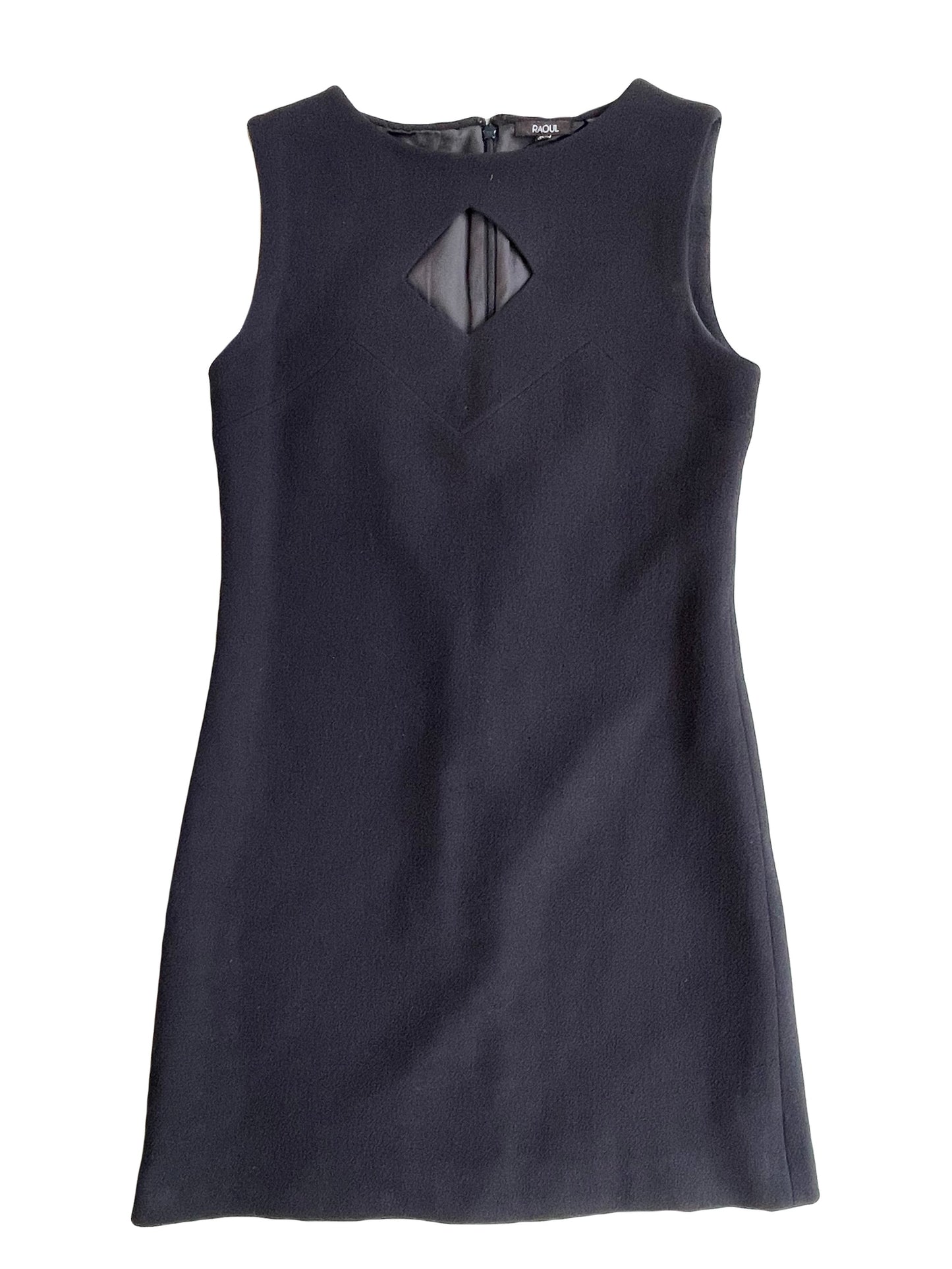 Raoul Black Crepe Cocktail Dress UK 8 image 0