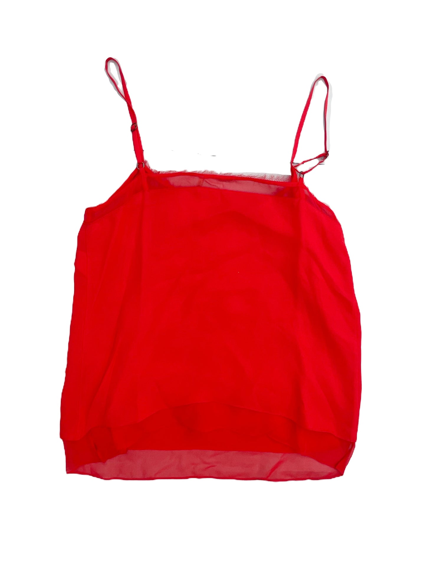 New with Tags Elie Tahari Silk Red Blouse S image 1