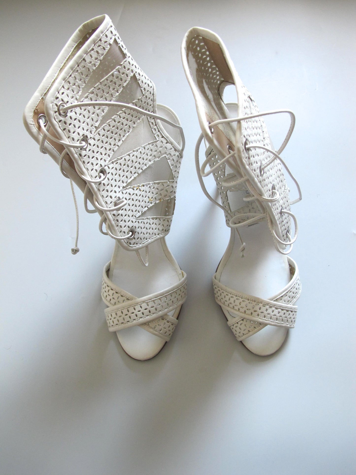 Manolo Blahnik Leather Heels UK 5.5 image 1