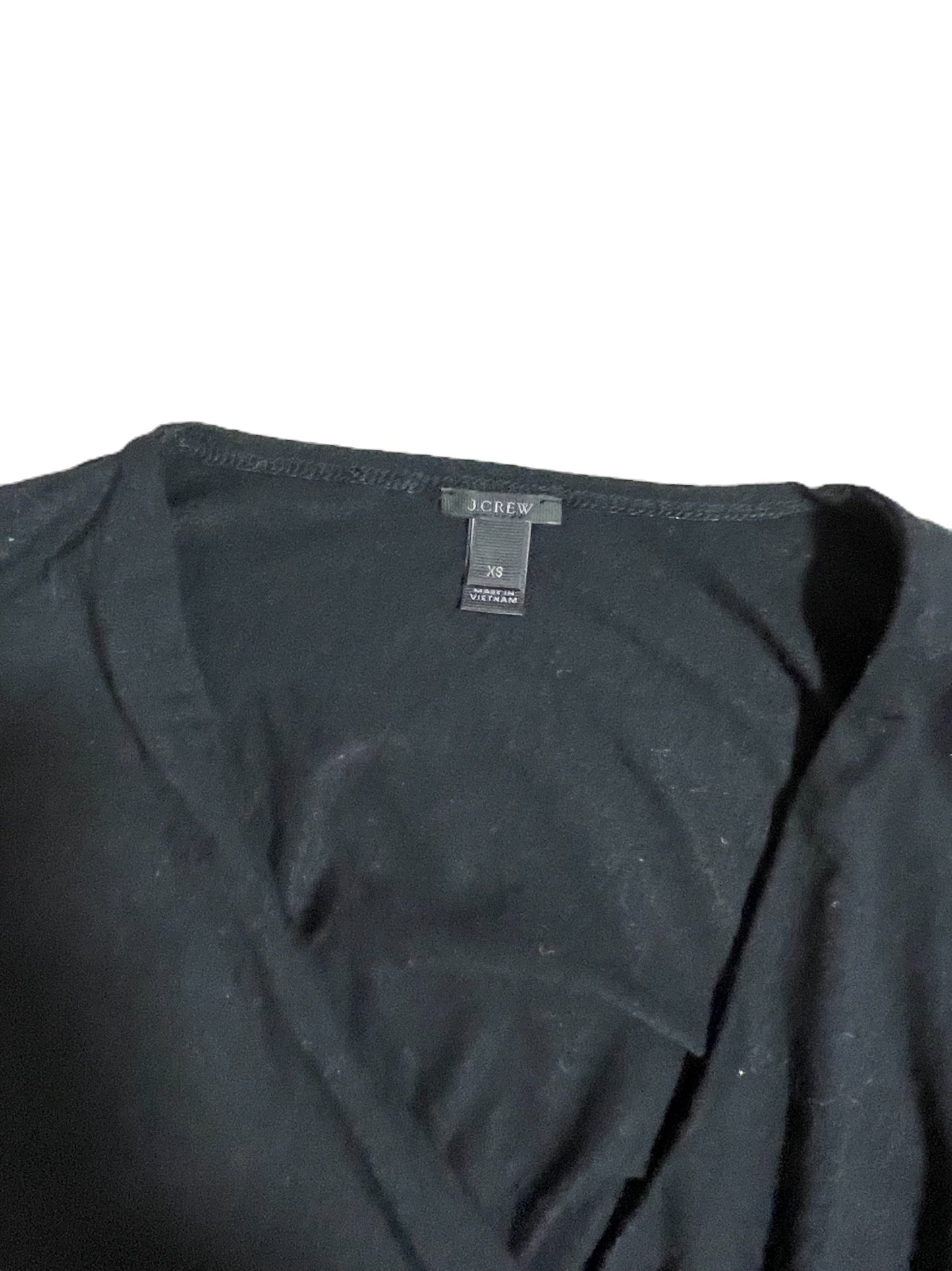J.Crew Black Wrap Bodice XS image 2