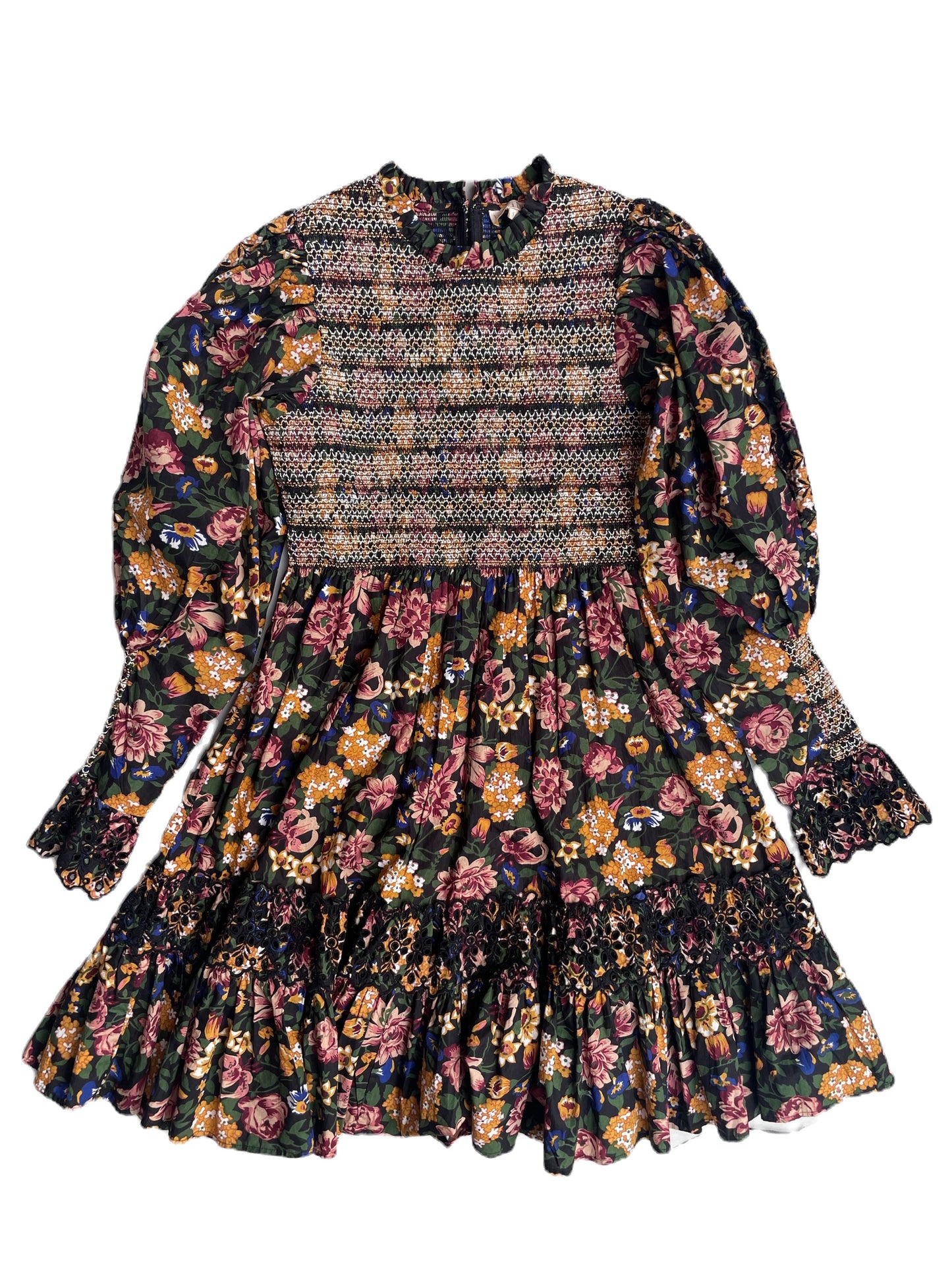 By Timo Smocked Floral Dress S image 0