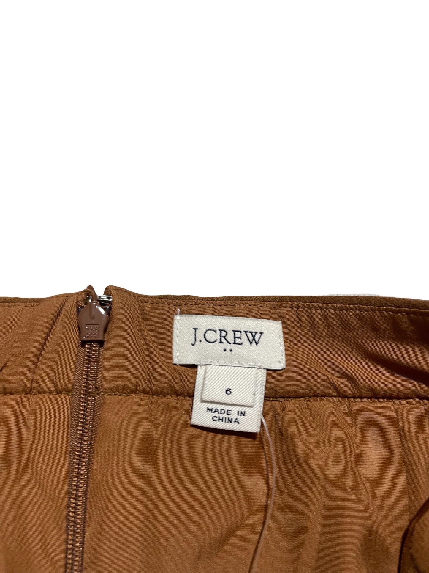New With Tags J.Crew Tan Skirt UK 10 image 2