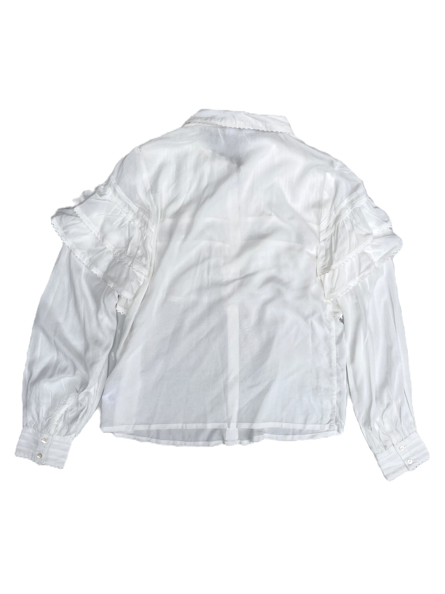 La Redoute White Blouse UK 8 image 1