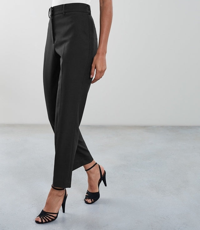 Reiss Wool Blend Tapered Trousers UK 6 image 1