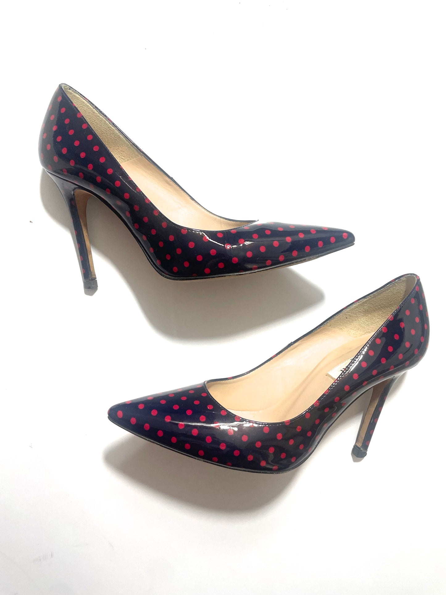 LK Bennett Patent Polka Dot Pumps UK 5 image 0
